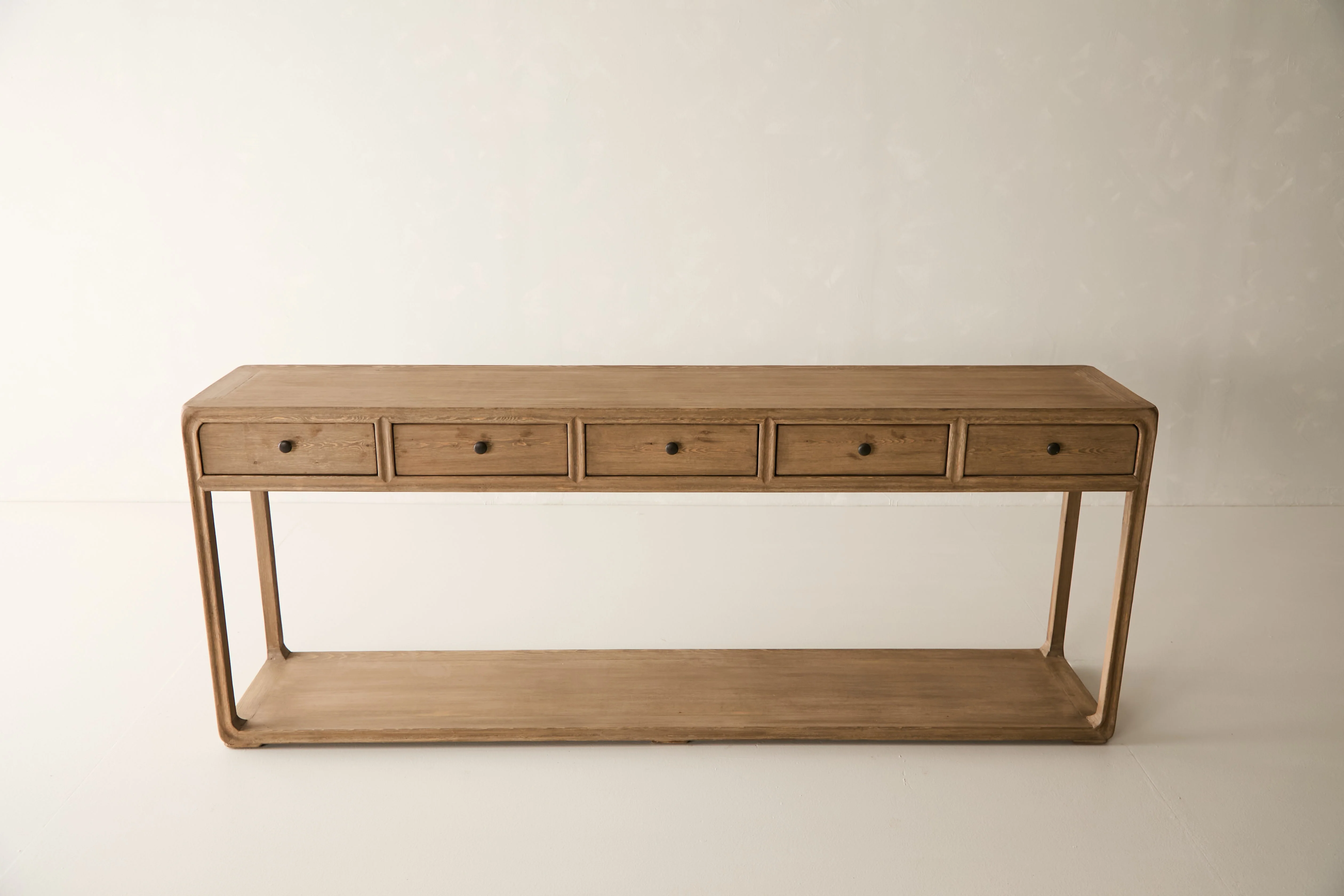 Palmer 5-Drawer Console - Aged Brown - Image 4
