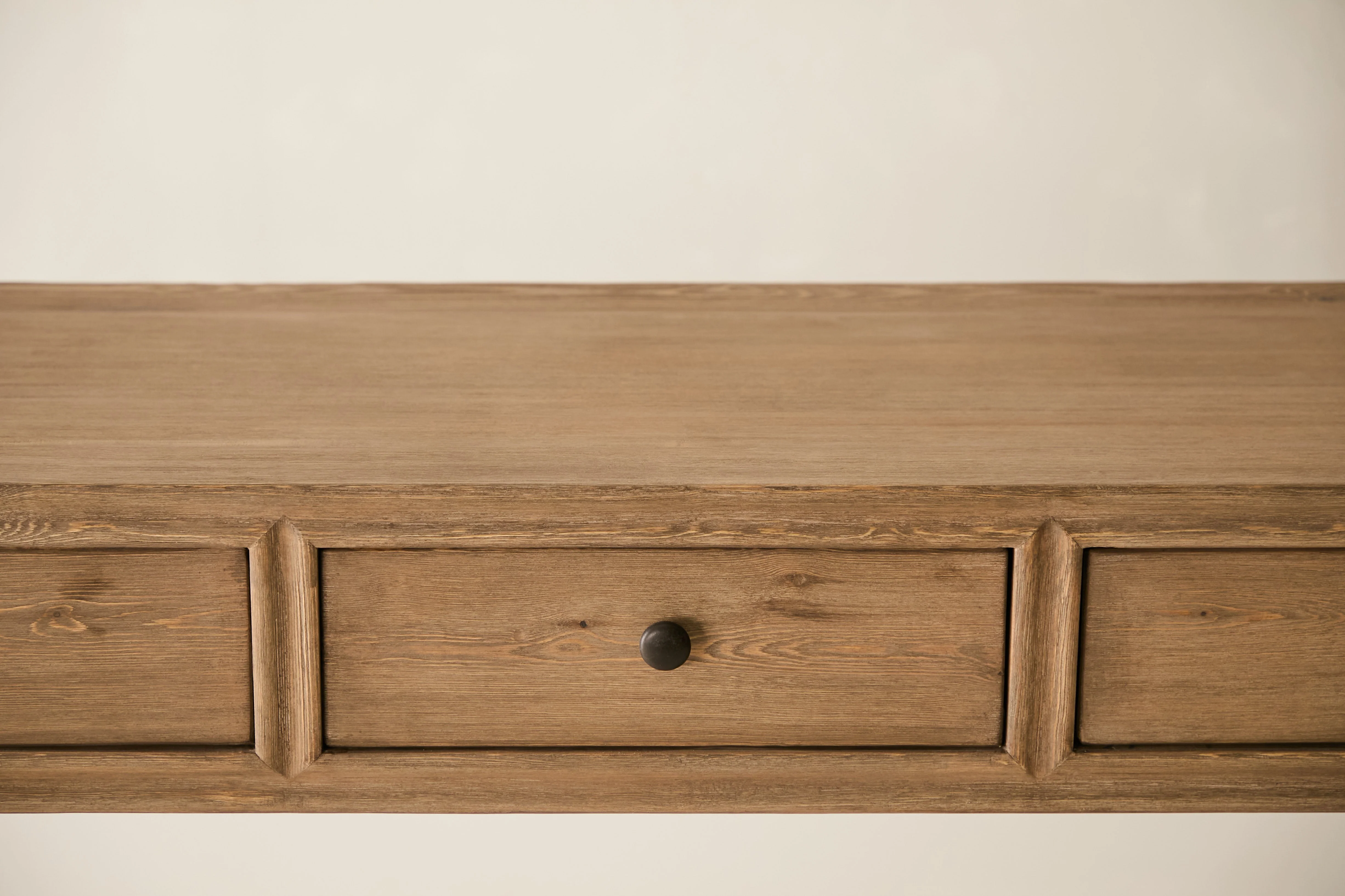 Palmer 5-Drawer Console - Aged Brown - Image 5