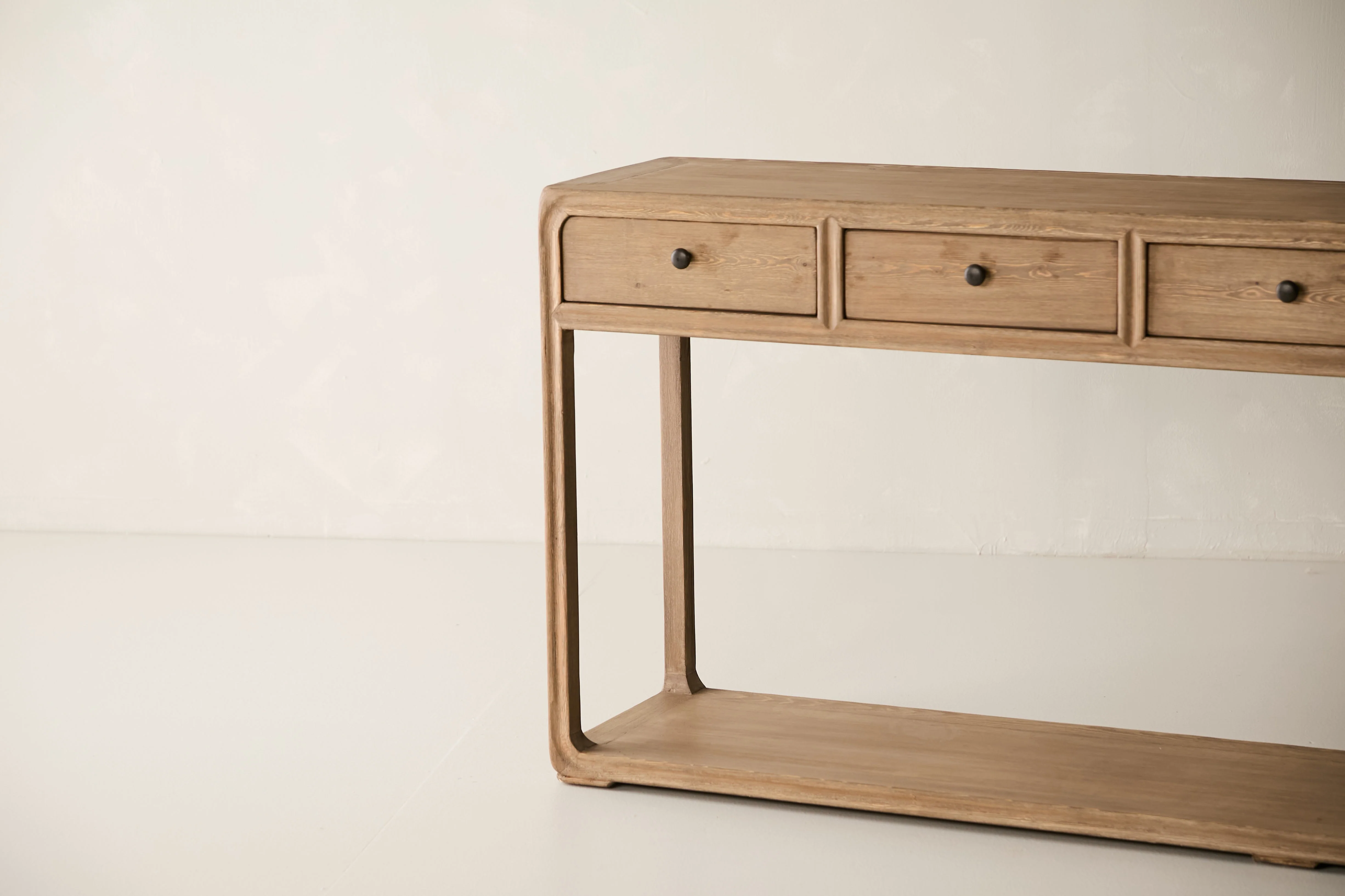 Palmer 5-Drawer Console - Aged Brown - Image 7