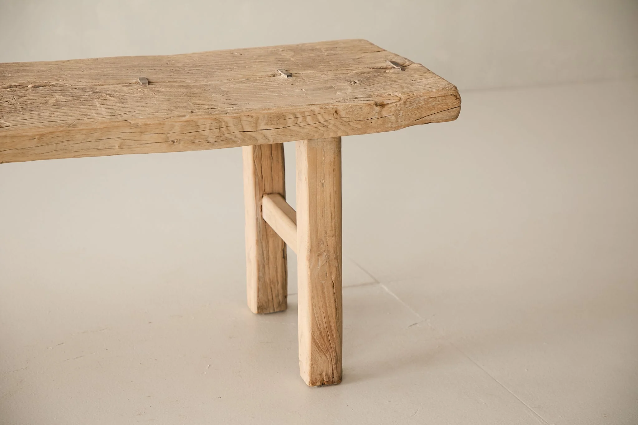 Reclaimed Elm Bench AH.018 - Image 4
