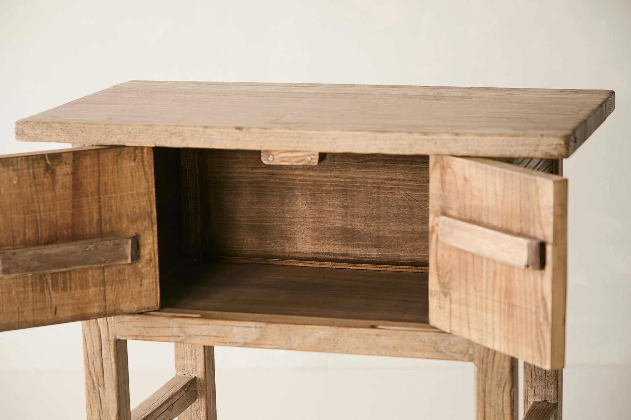Reclaimed Two-Door Elm Console AH.095-1 - Image 6
