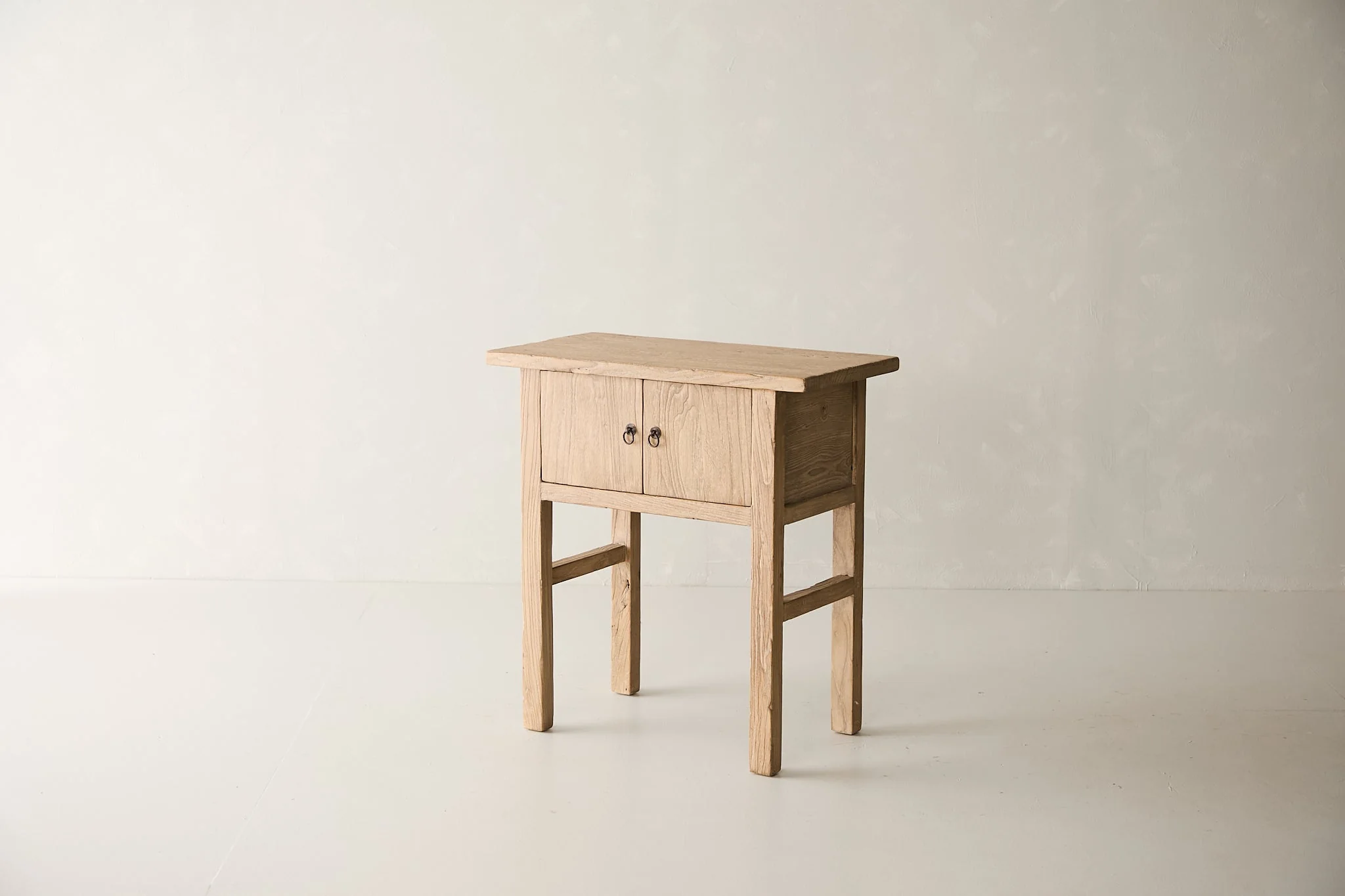 Reclaimed Two-Door Elm Console AH.095-2 - Image 4