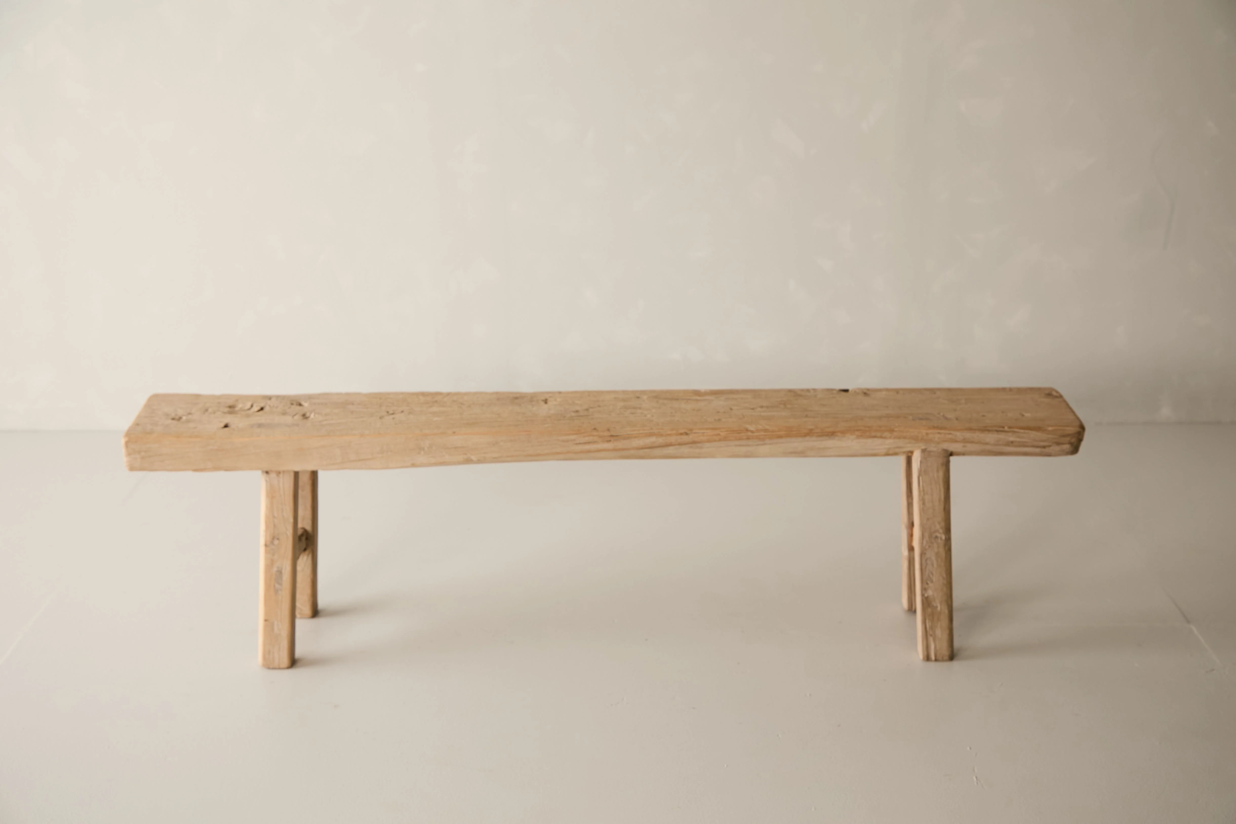 Vintage Elm Bench - Circa 1955 - Image 3