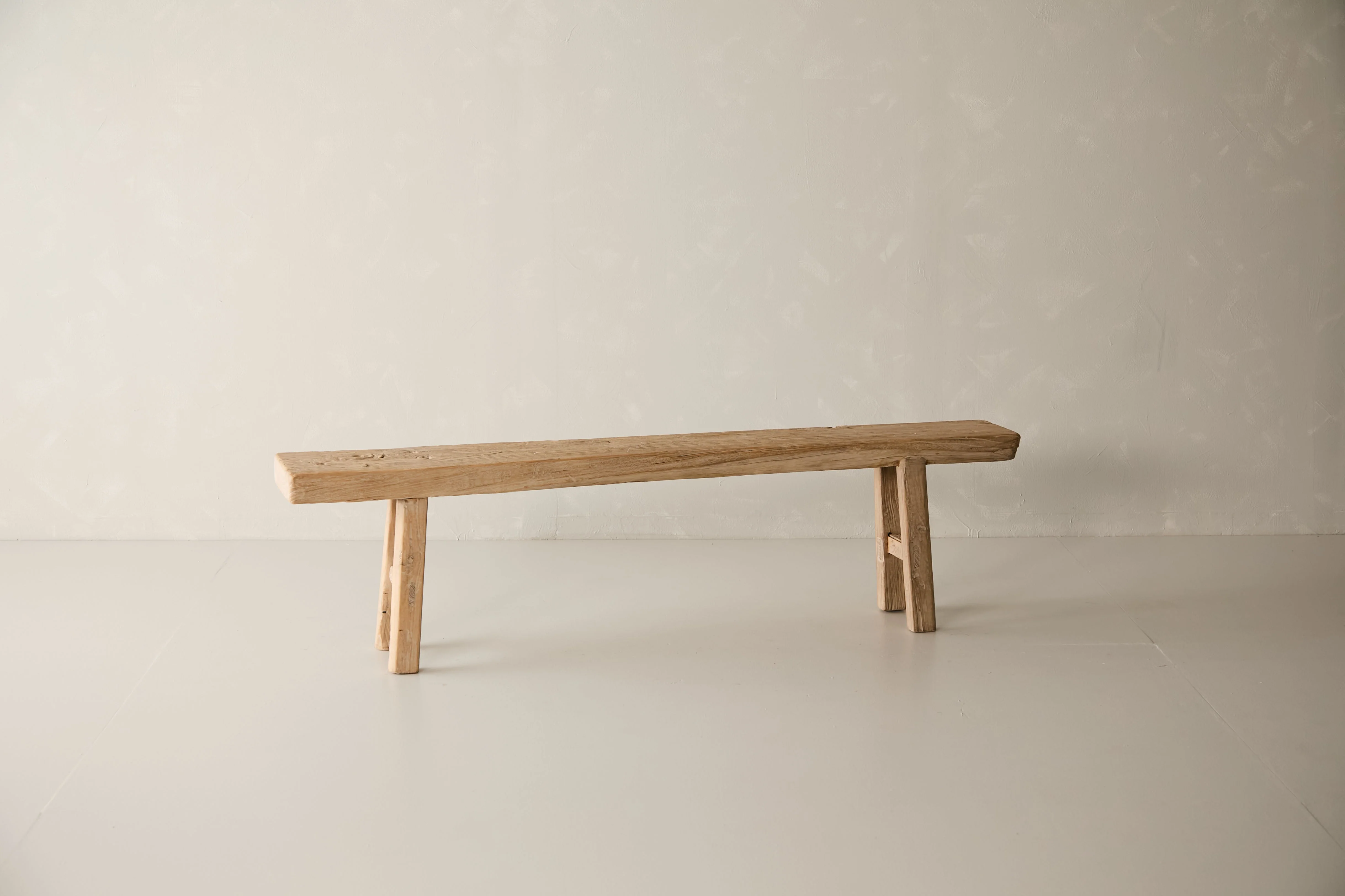 Vintage Elm Bench - Circa 1955 - Image 4