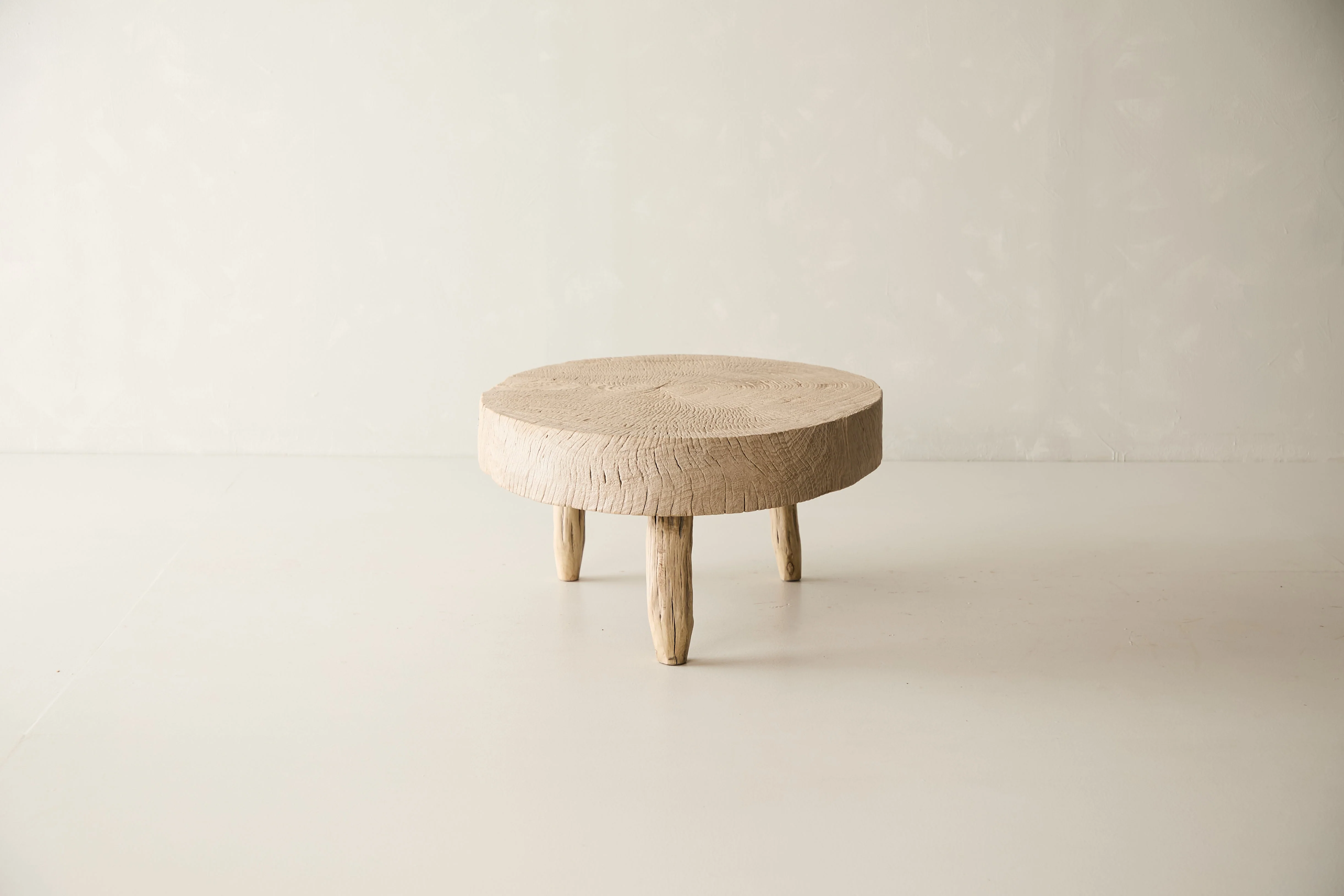 Reclaimed Solid Oak Slab Coffee Table No. J24 - Image 4