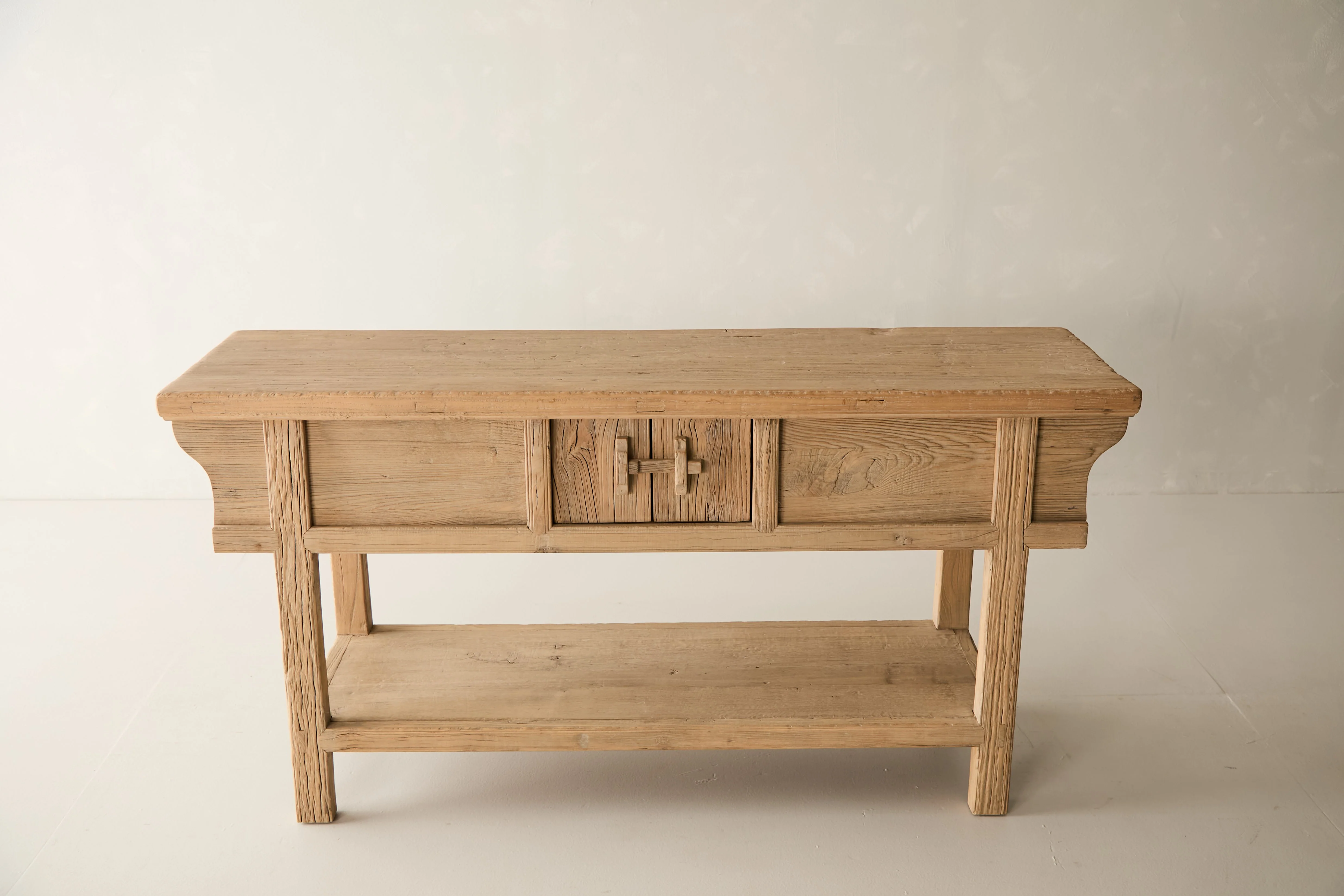 Reclaimed Solid Elm Console No. J40 - Image 3