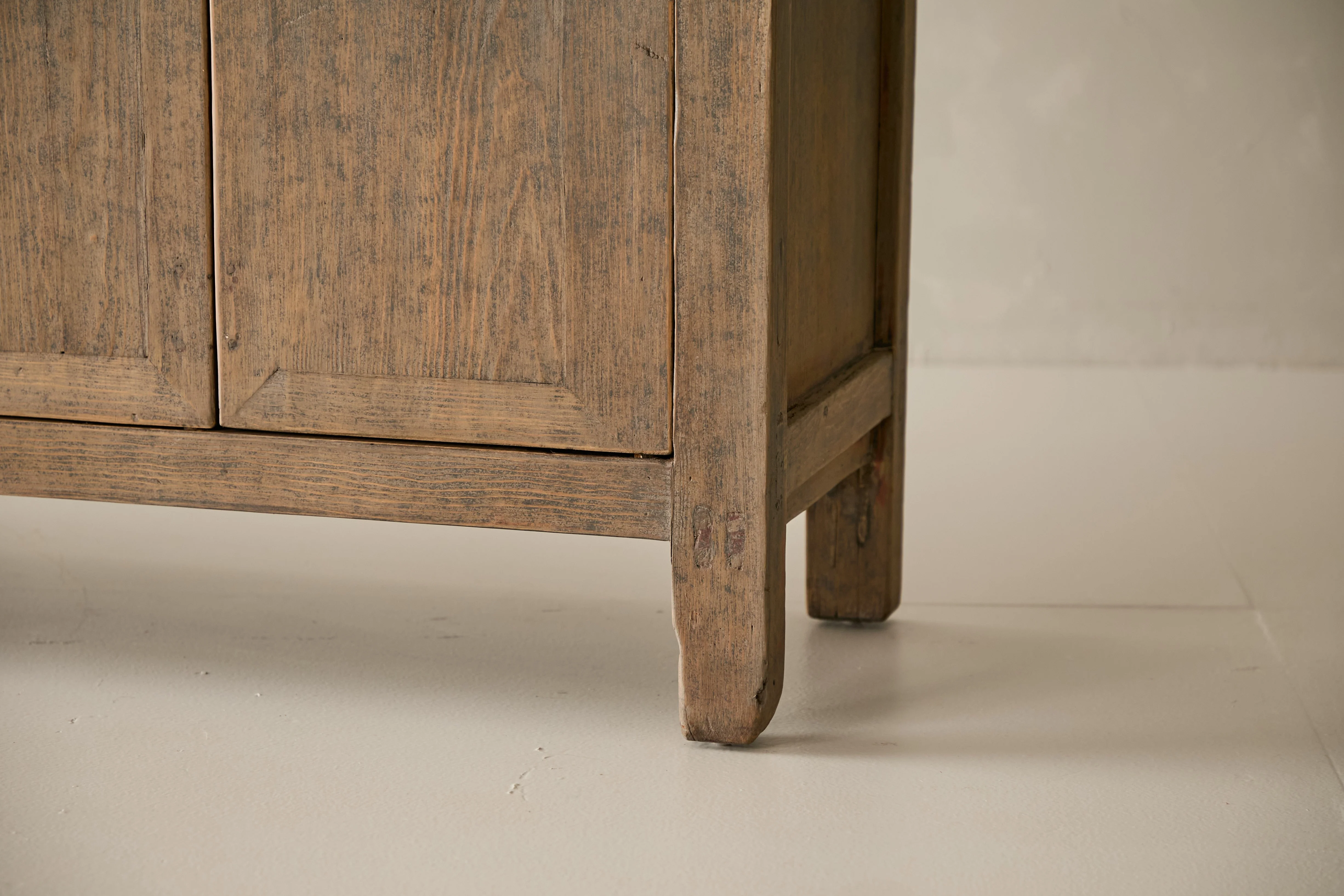 Vintage Solid Pine 4-Door Sideboard - Circa 1945 No. J87 - Image 5