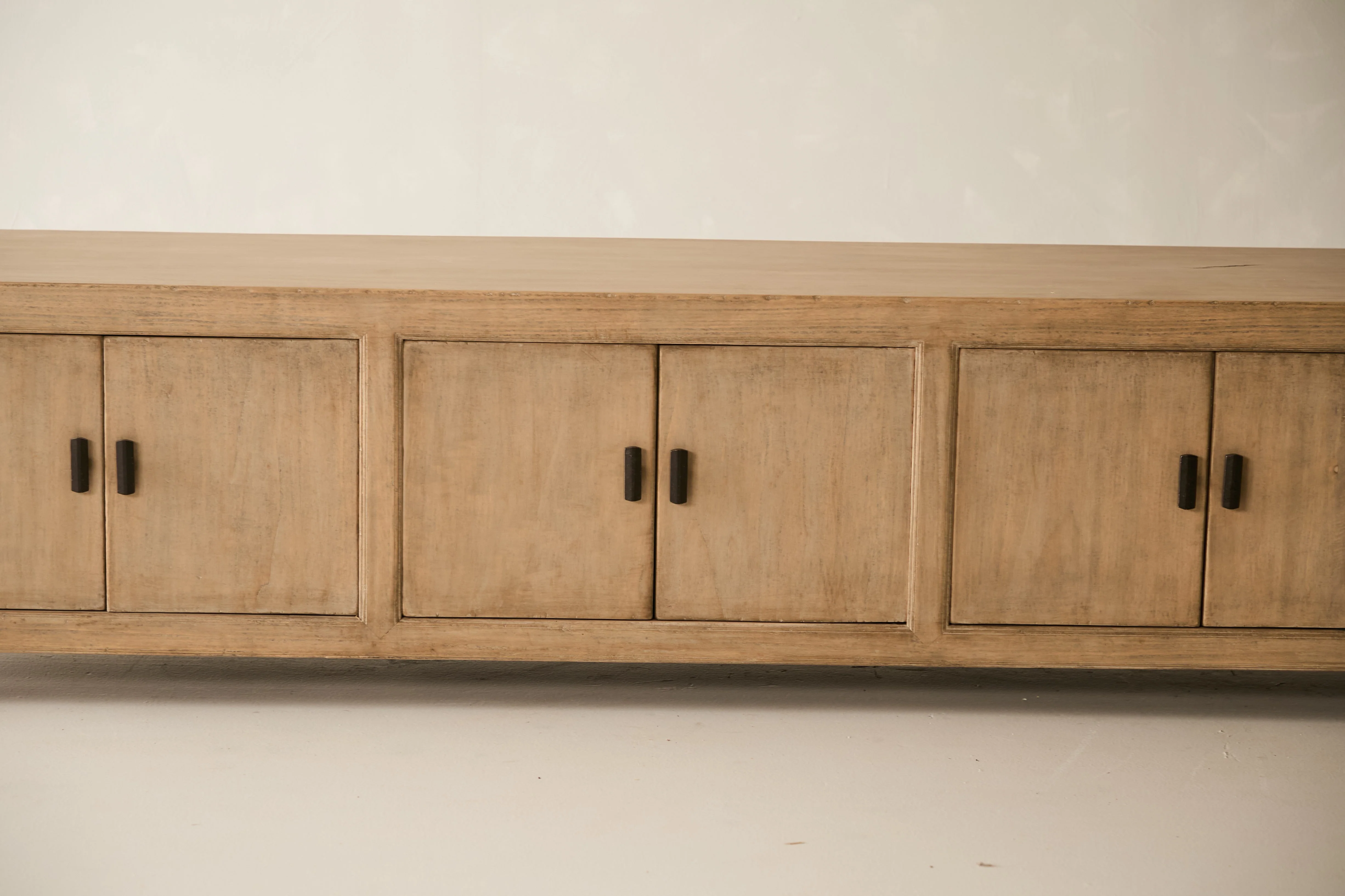 Reclaimed Solid Poplar 6-Door Sideboard No. J91 - Image 2