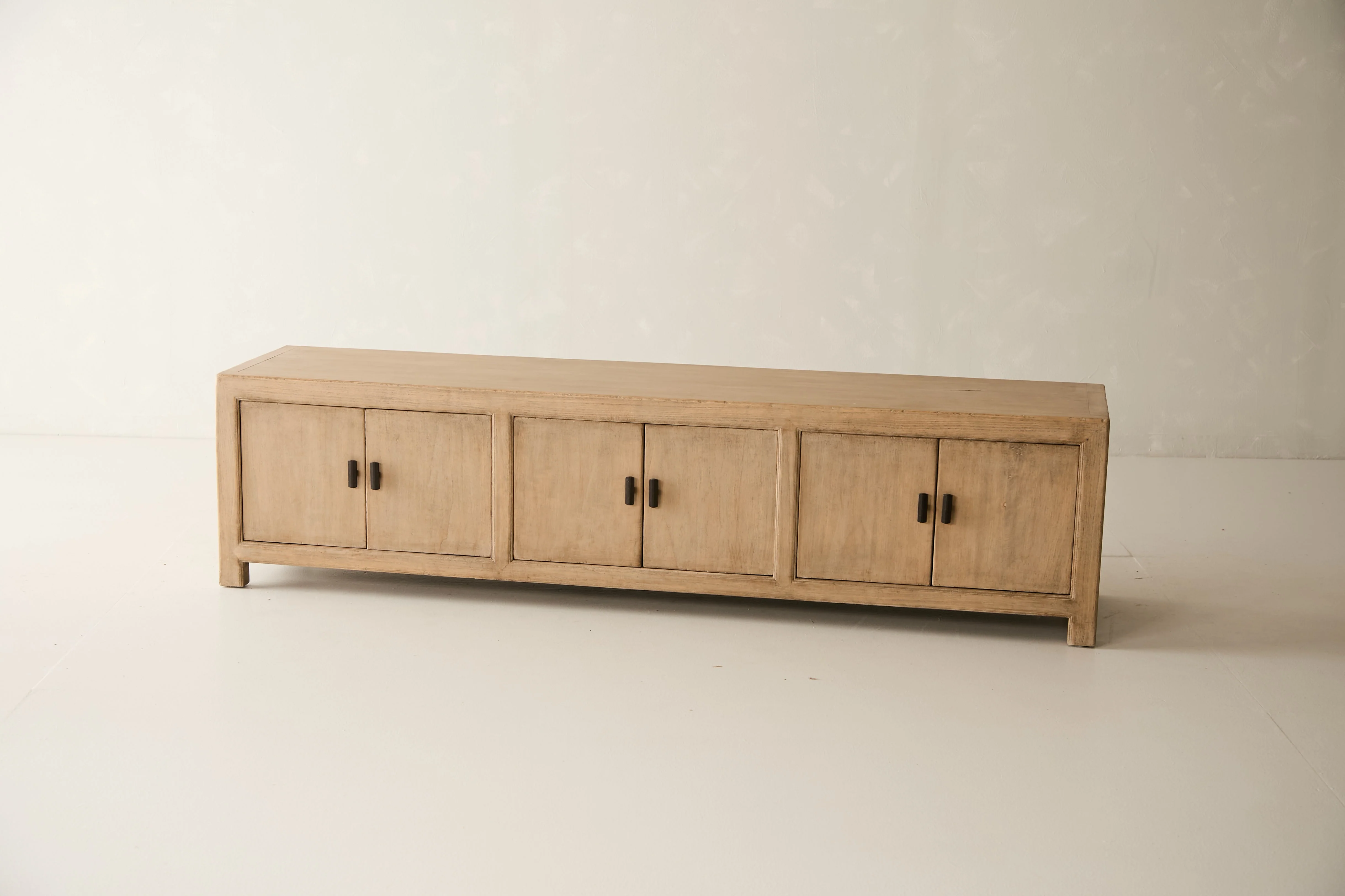 Reclaimed Solid Poplar 6-Door Sideboard No. J91 - Image 4