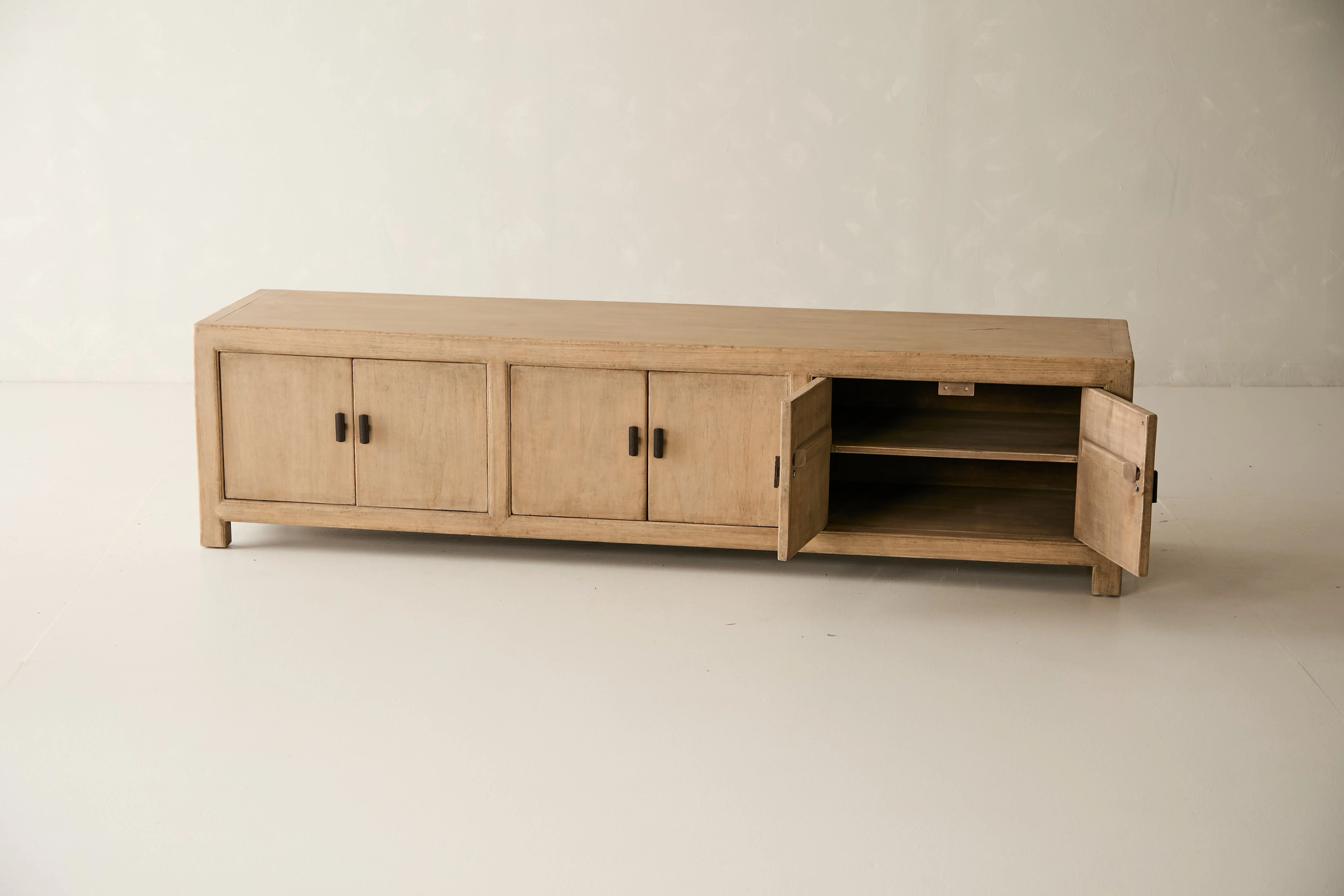 Reclaimed Solid Poplar 6-Door Sideboard No. J91 - Image 5