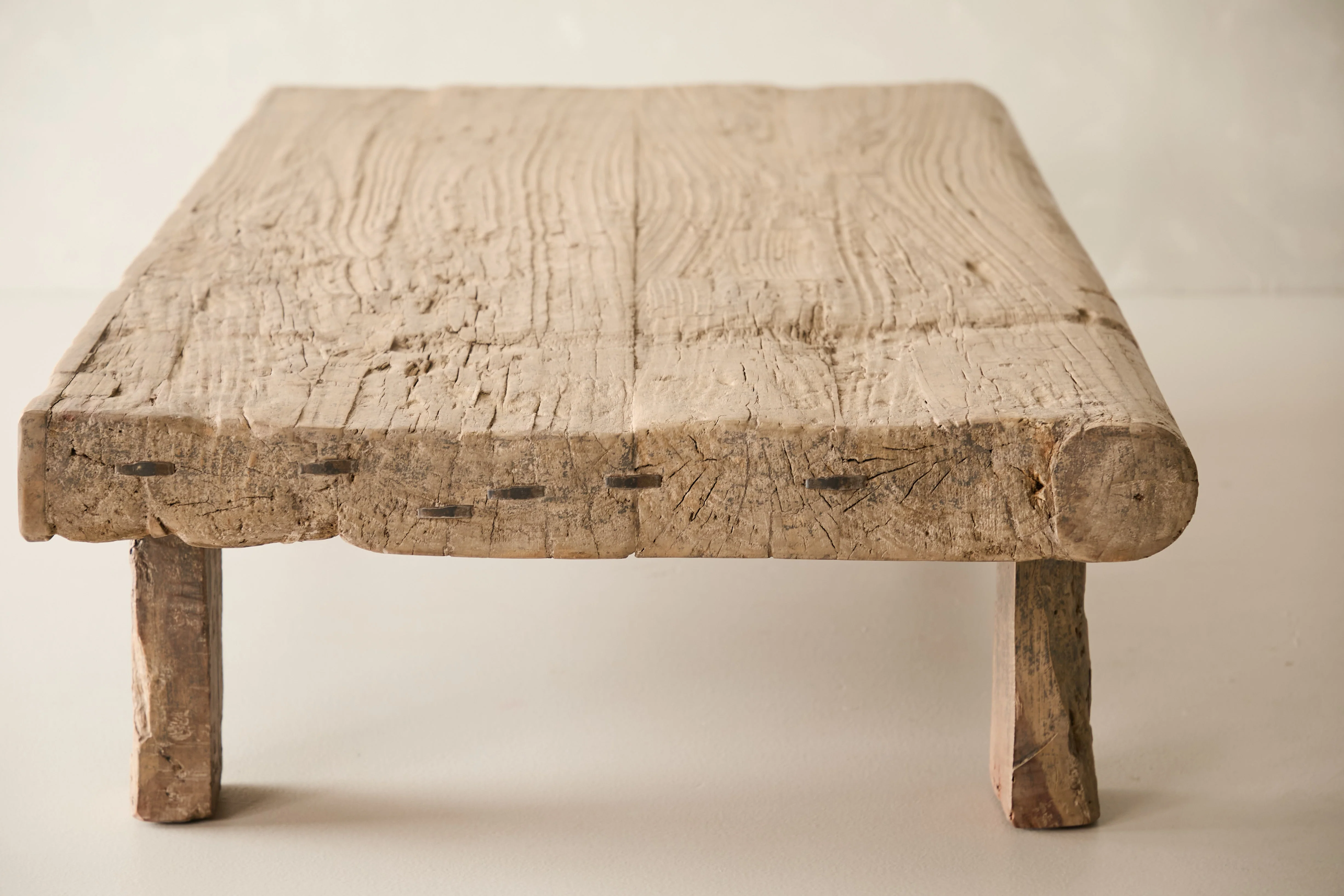 Reclaimed Solid Elm Coffee Table - Circa 2025 No. K2 - Image 8