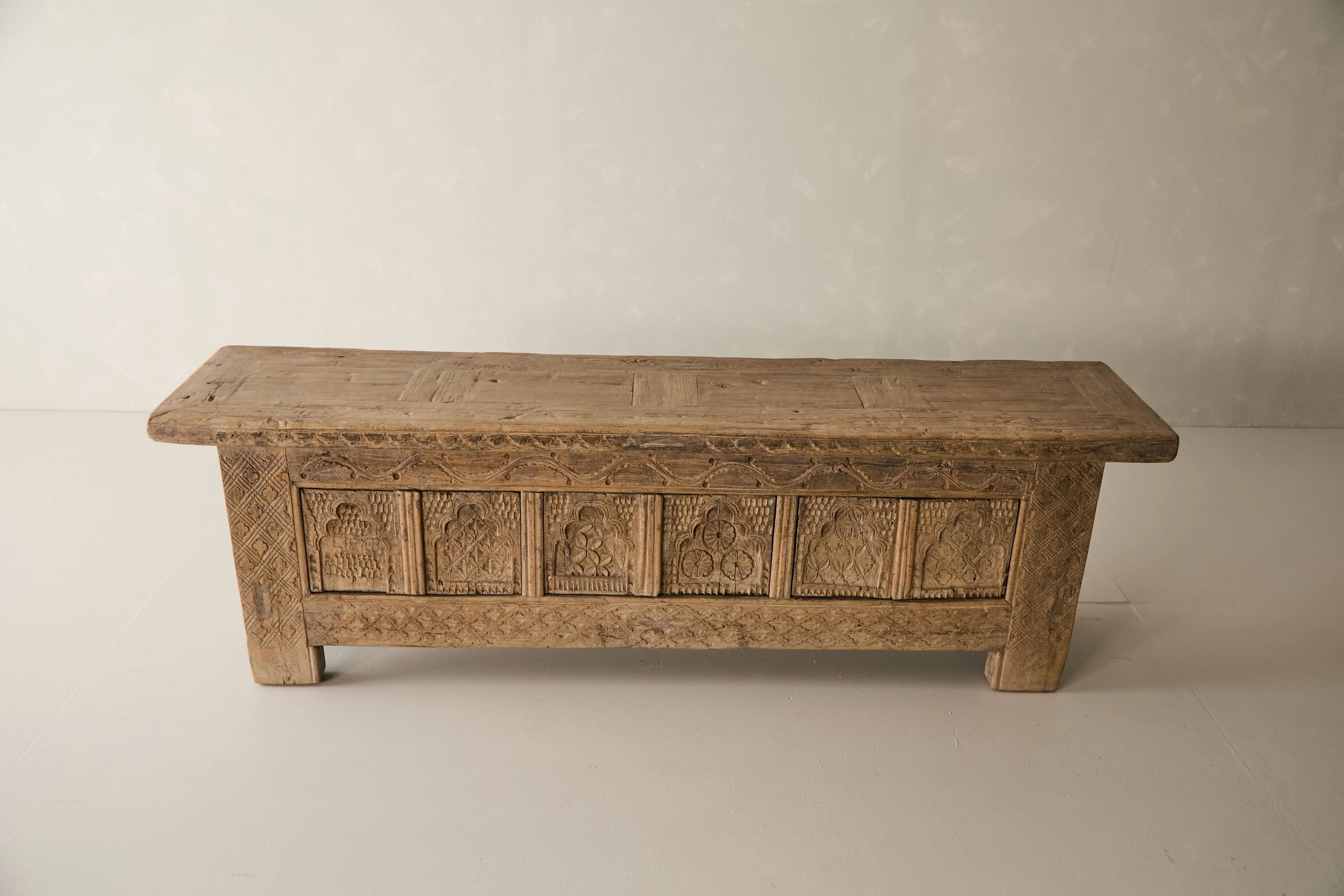 Vintage Solid Poplar Xinjiang Sideboard - Circa 1925 No. K12 - Image 3