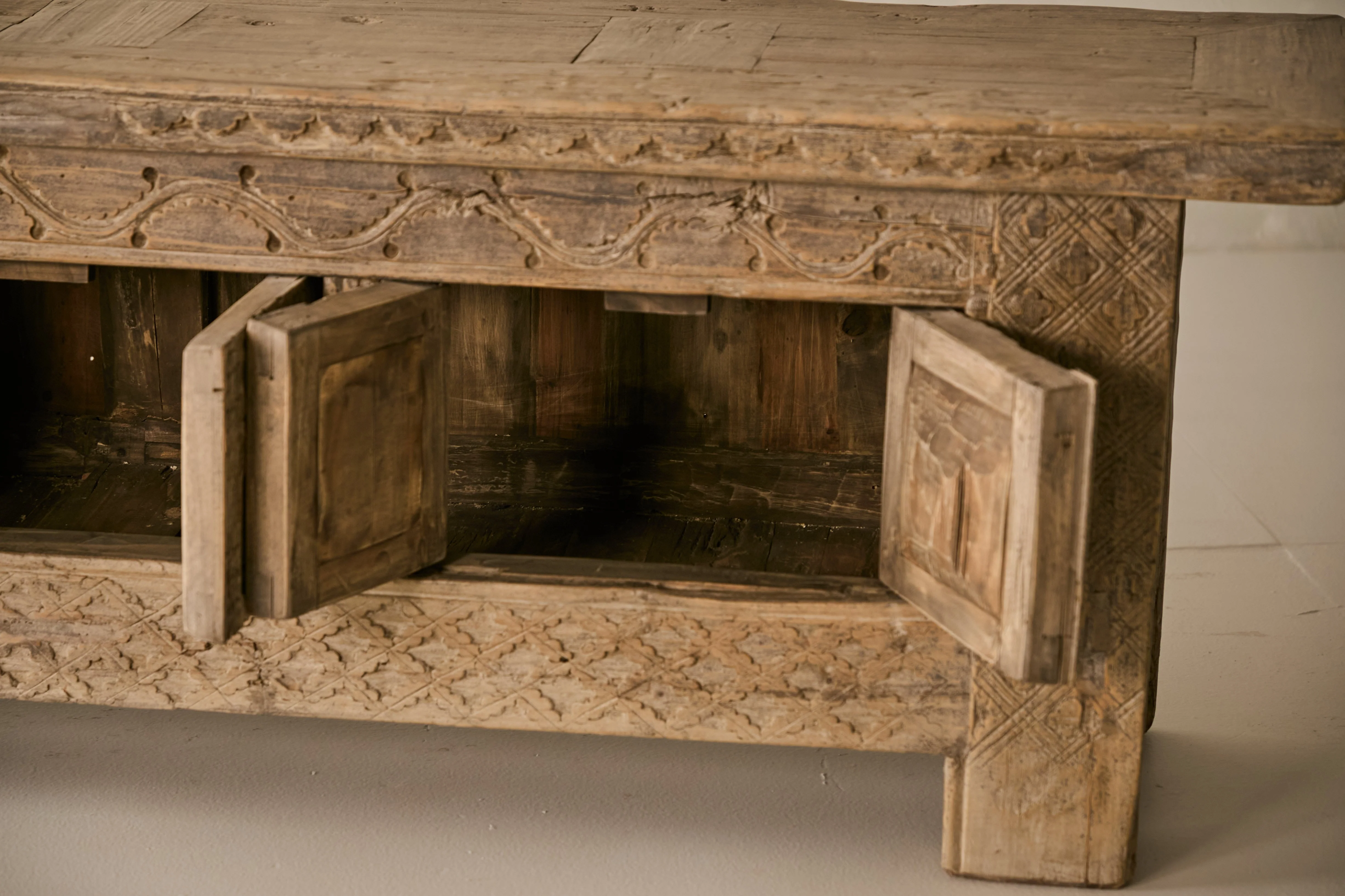 Vintage Solid Poplar Xinjiang Sideboard - Circa 1925 No. K12 - Image 8