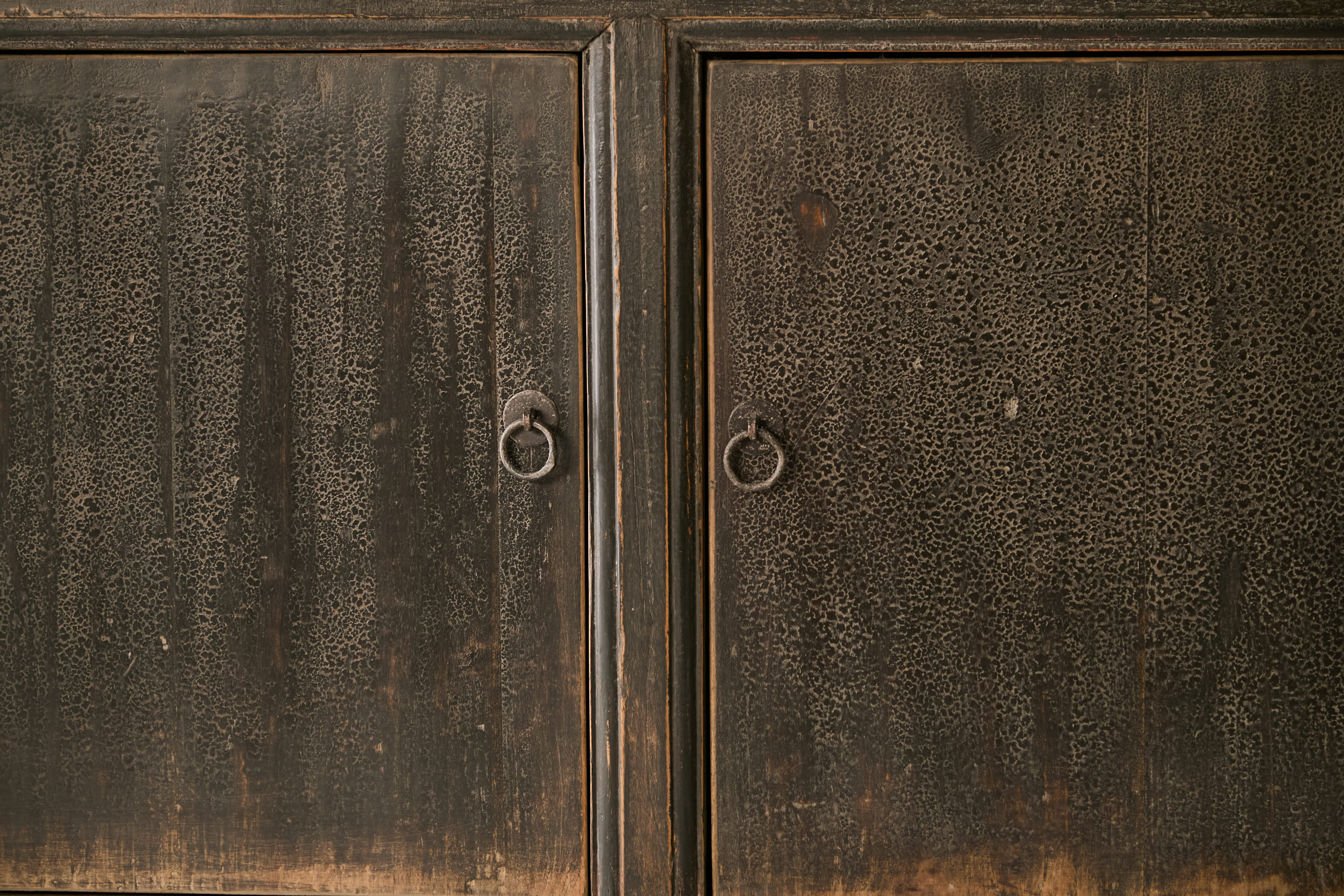 Vintage Solid Elm Sideboard - Circa 1925 No. K16 - Image 6