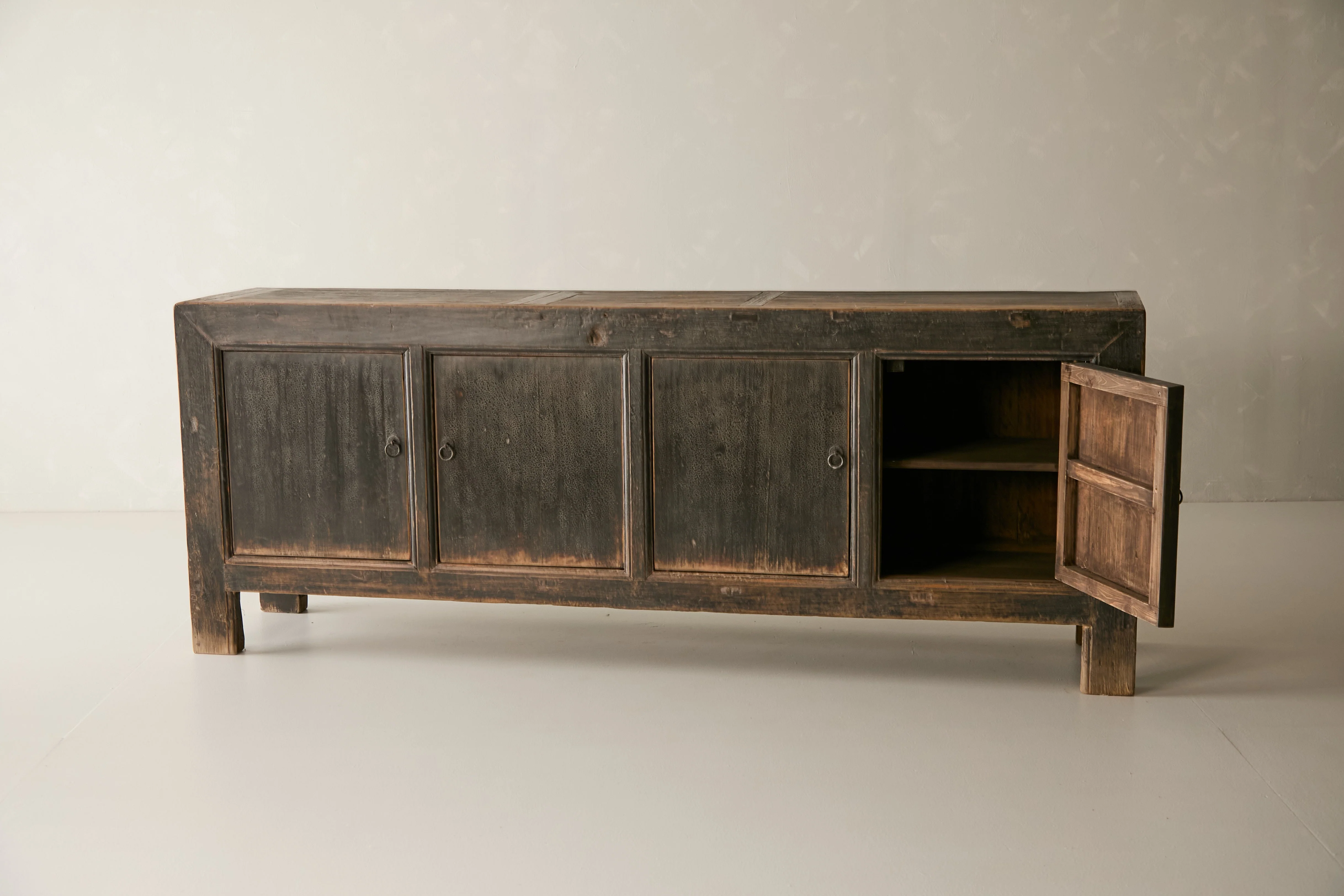 Vintage Solid Elm Sideboard - Circa 1925 No. K16 - Image 8