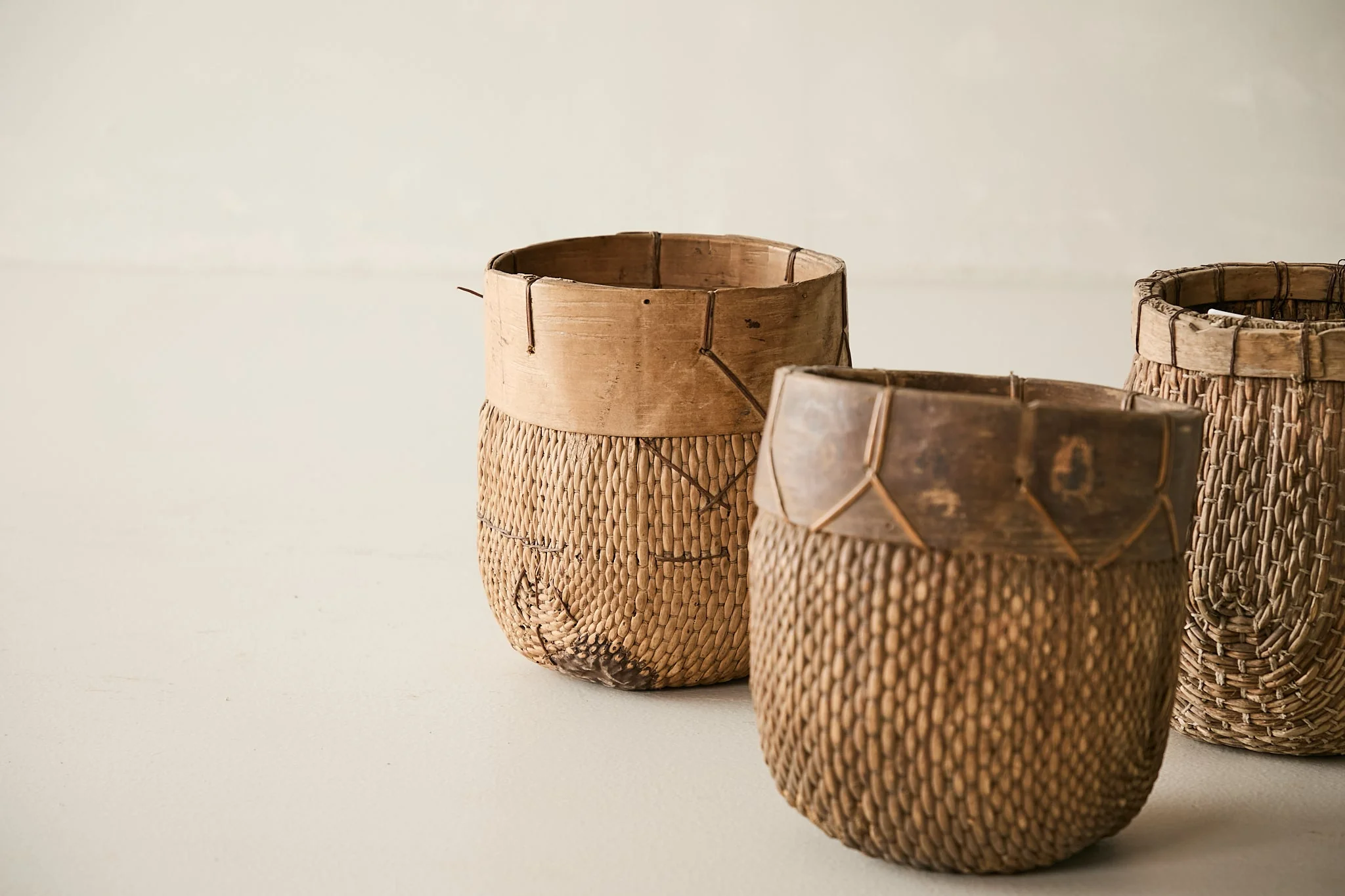 Vintage Willow Basket - Circa 1945 - Image 3