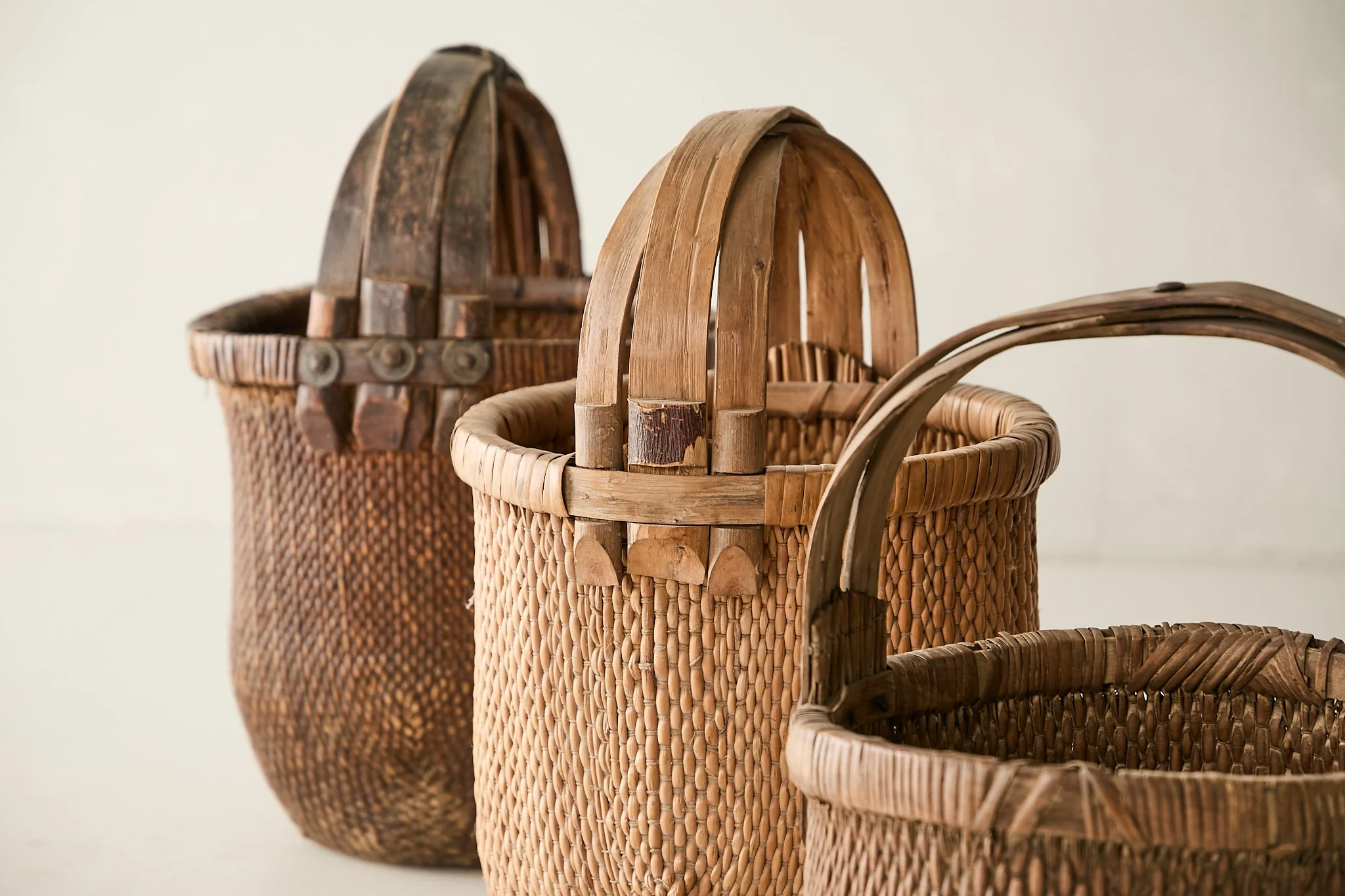 Vintage Willow Basket - Circa 1945 - Image 3