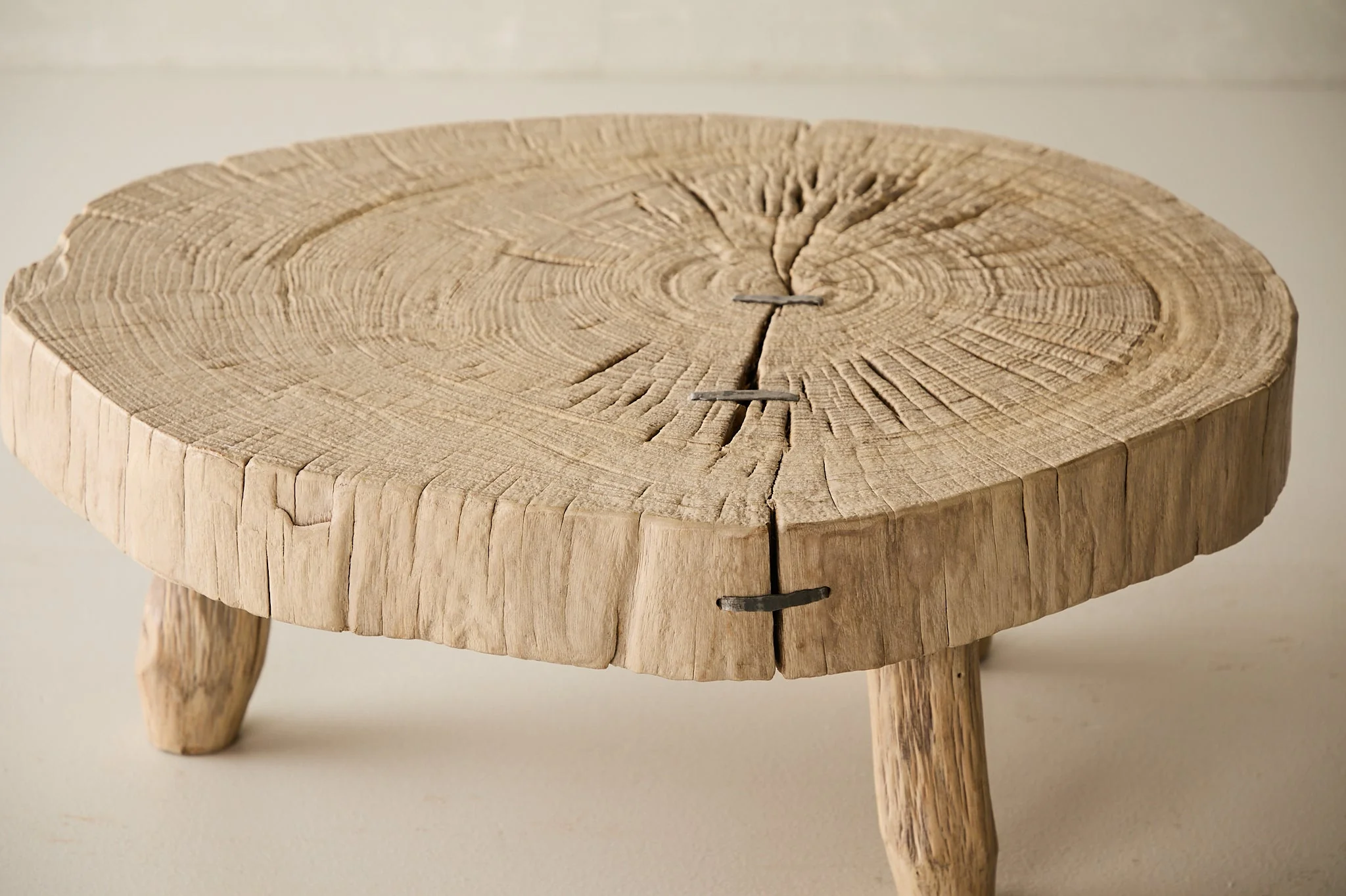 Reclaimed Oak Slab Coffee Table No. M20 - Image 2