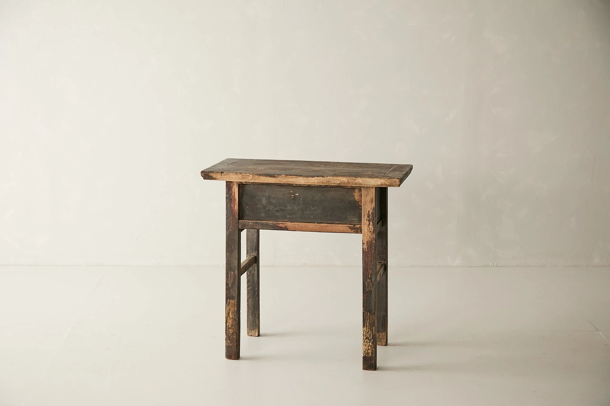 Vintage Elm Single-Drawer Console - Circa 1945 No. M26 - Image 8