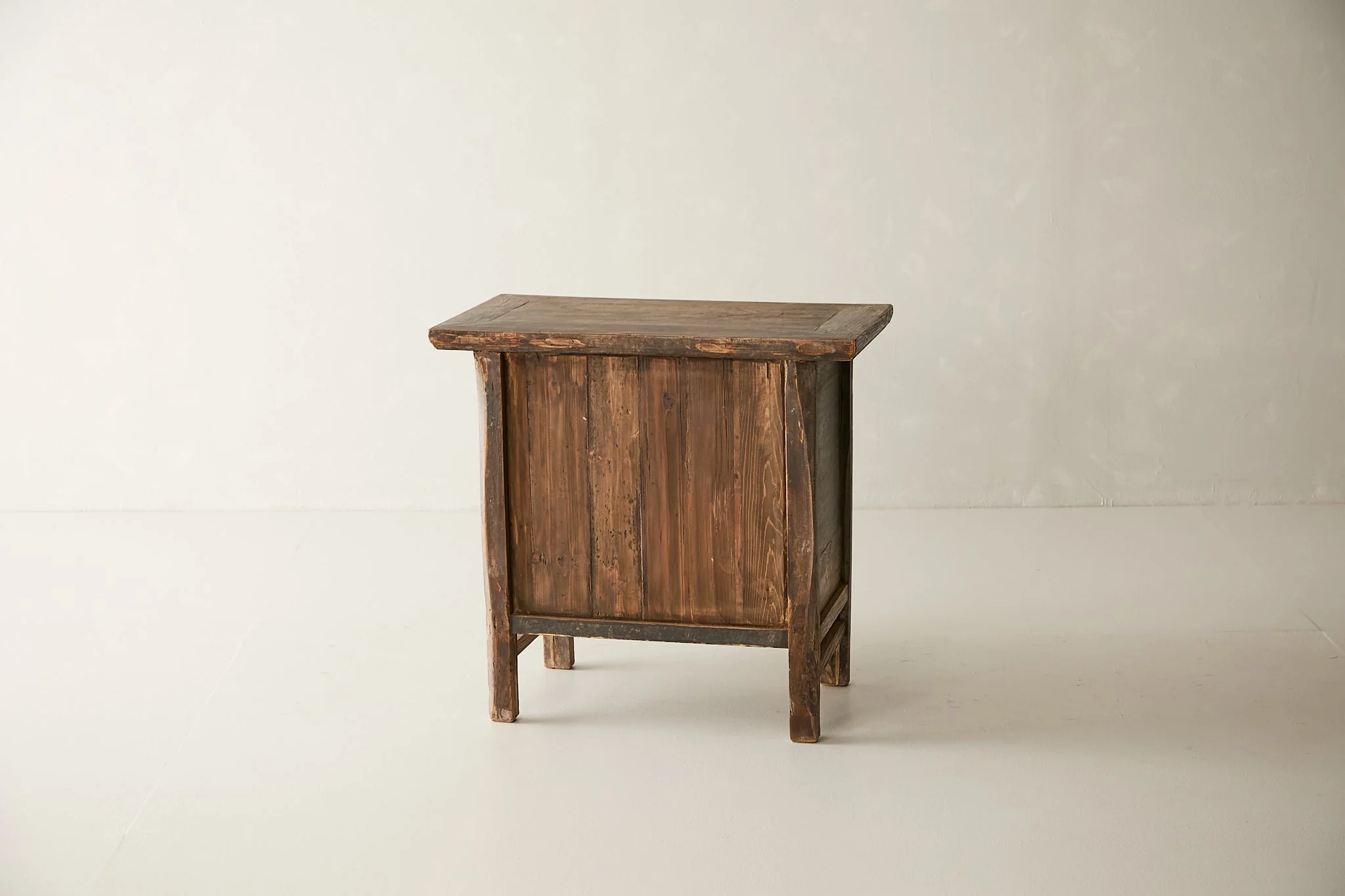Vintage Elm Distressed Black Sideboard - Circa 1925 No. M34 - Image 8
