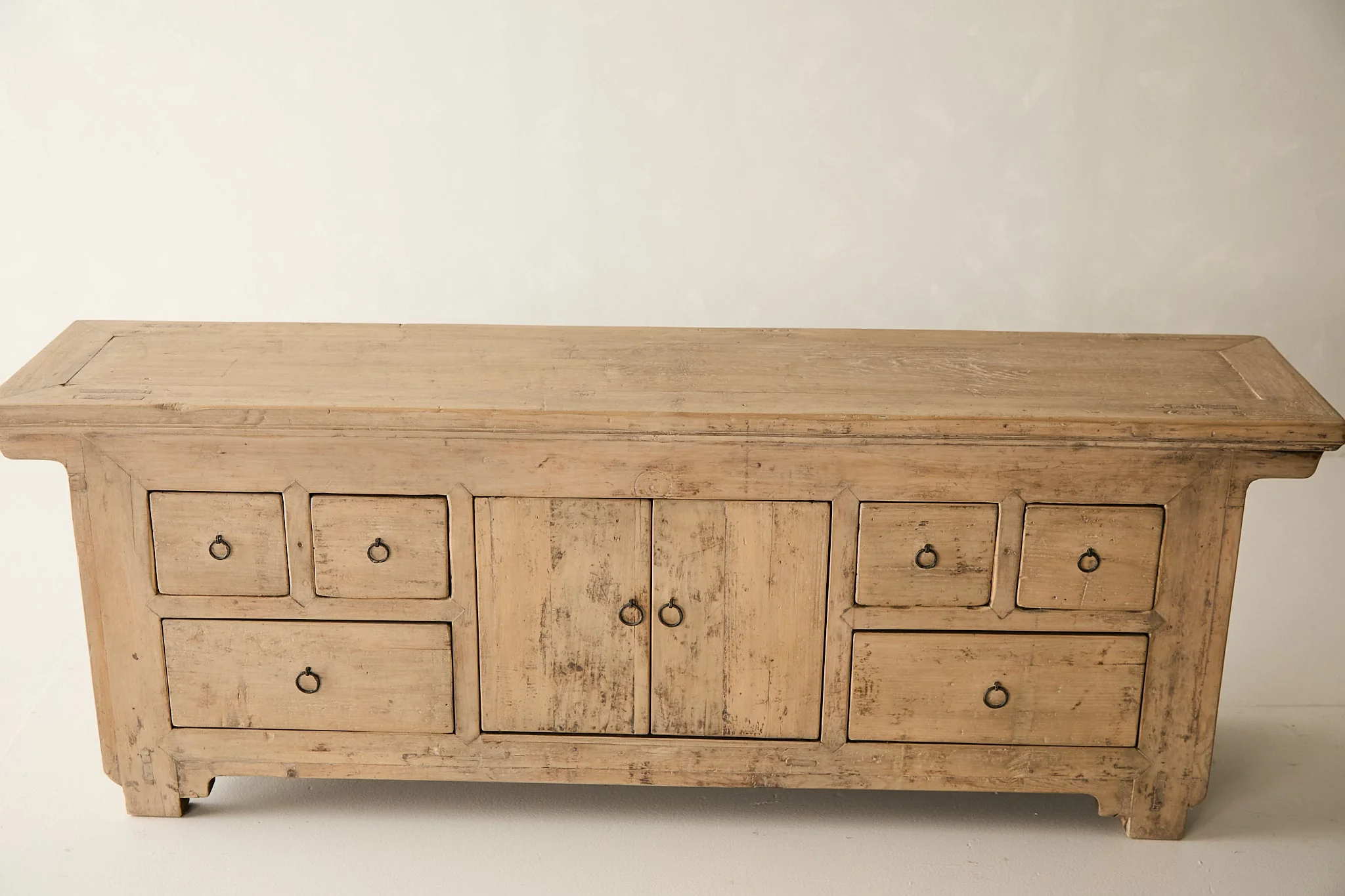 Vintage Poplar 6-Drawer Sideboard - Circa 1905 No. M37 - Image 3