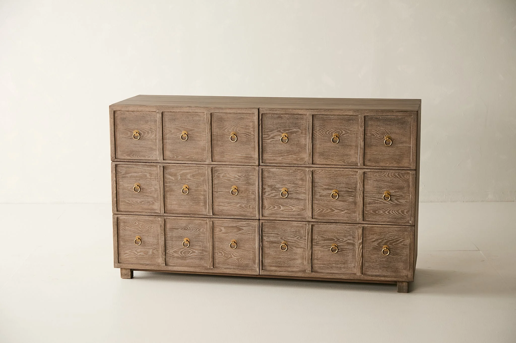Reclaimed Pine 6-Drawer Apothecary Dresser No. M38 - Image 5