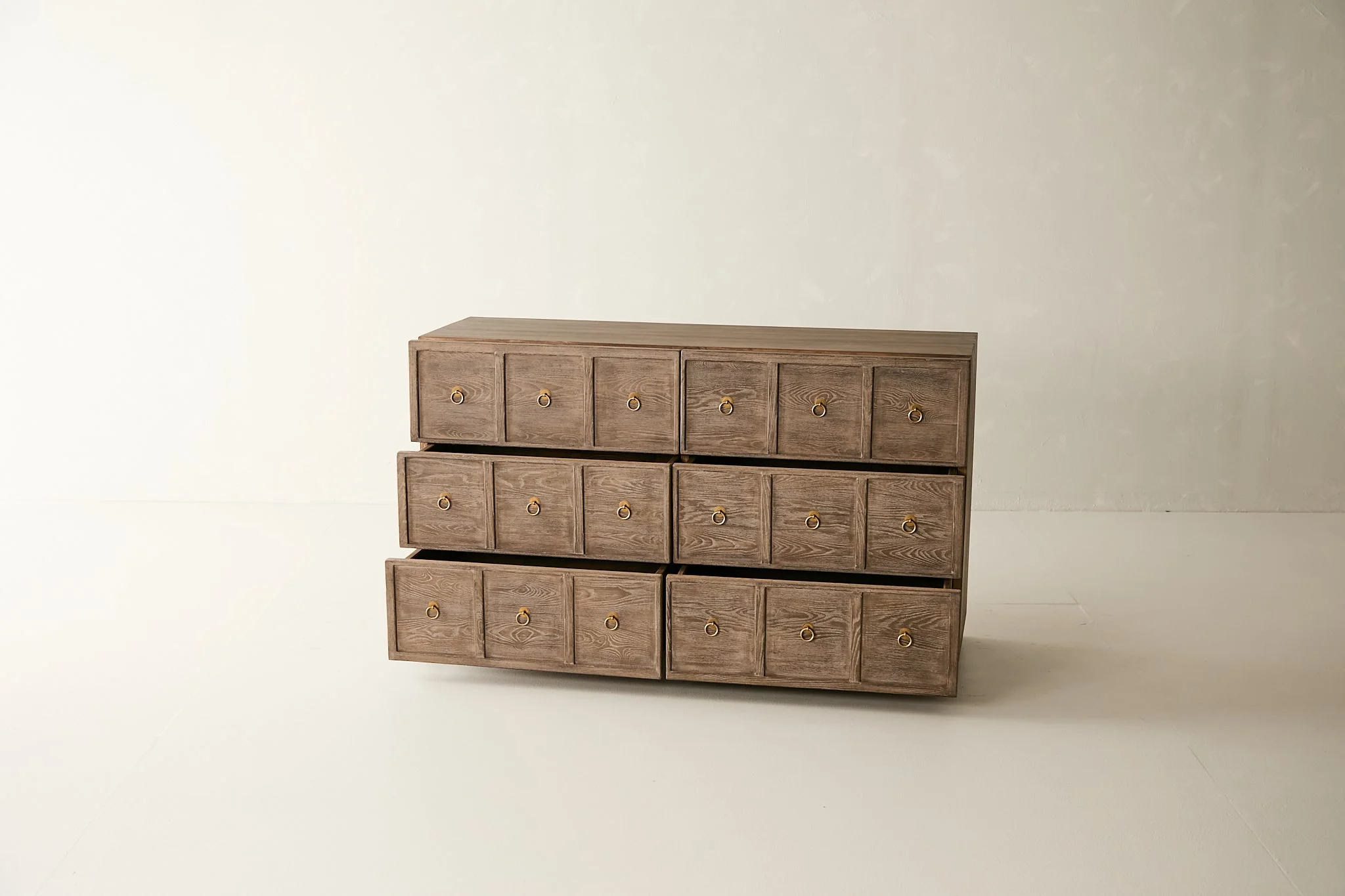 Reclaimed Pine 6-Drawer Apothecary Dresser No. M38 - Image 6