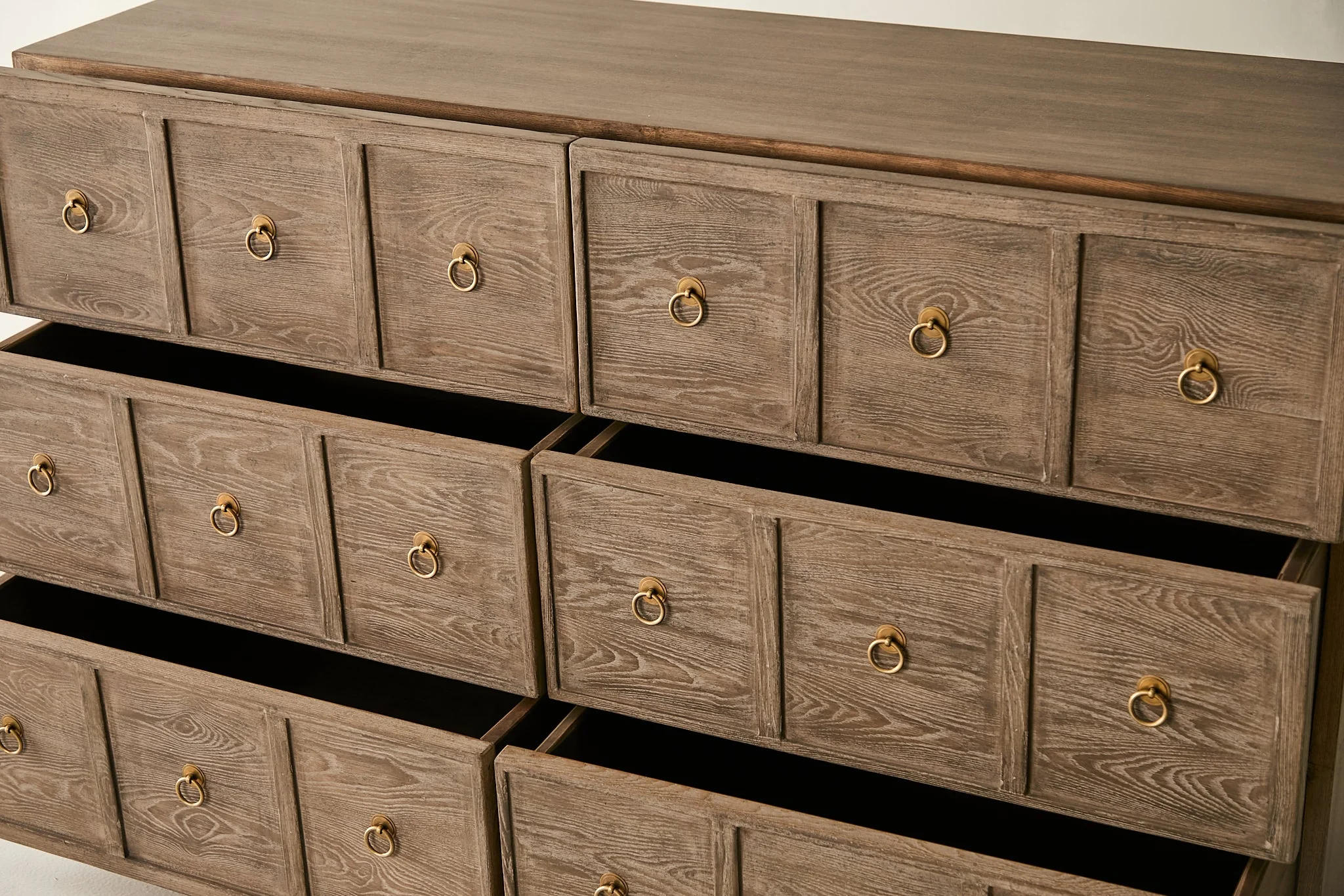 Reclaimed Pine 6-Drawer Apothecary Dresser No. M38 - Image 7