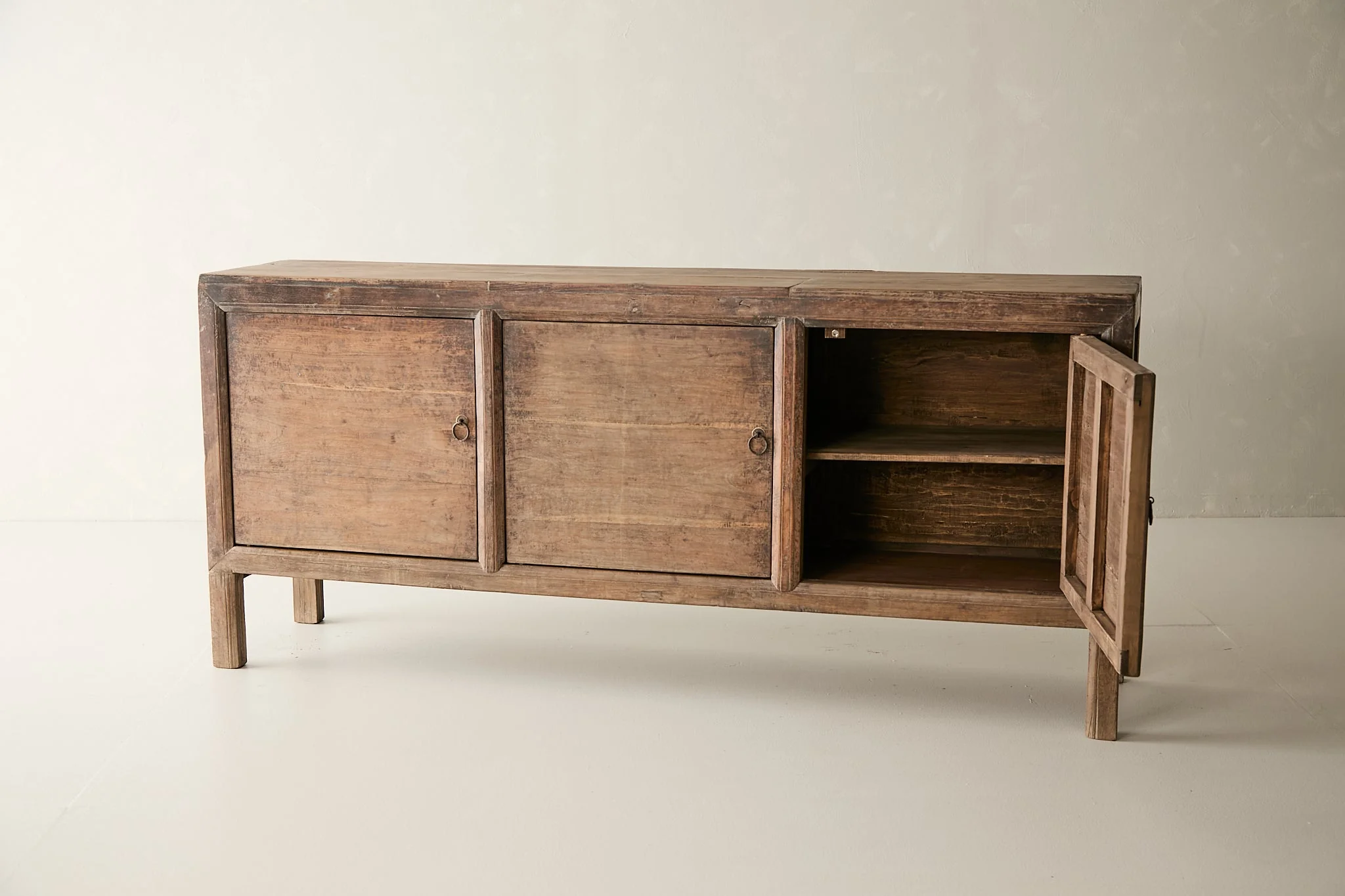 Vintage Walnut 3-Door Sideboard - Circa 1875 No. M42 - Image 6