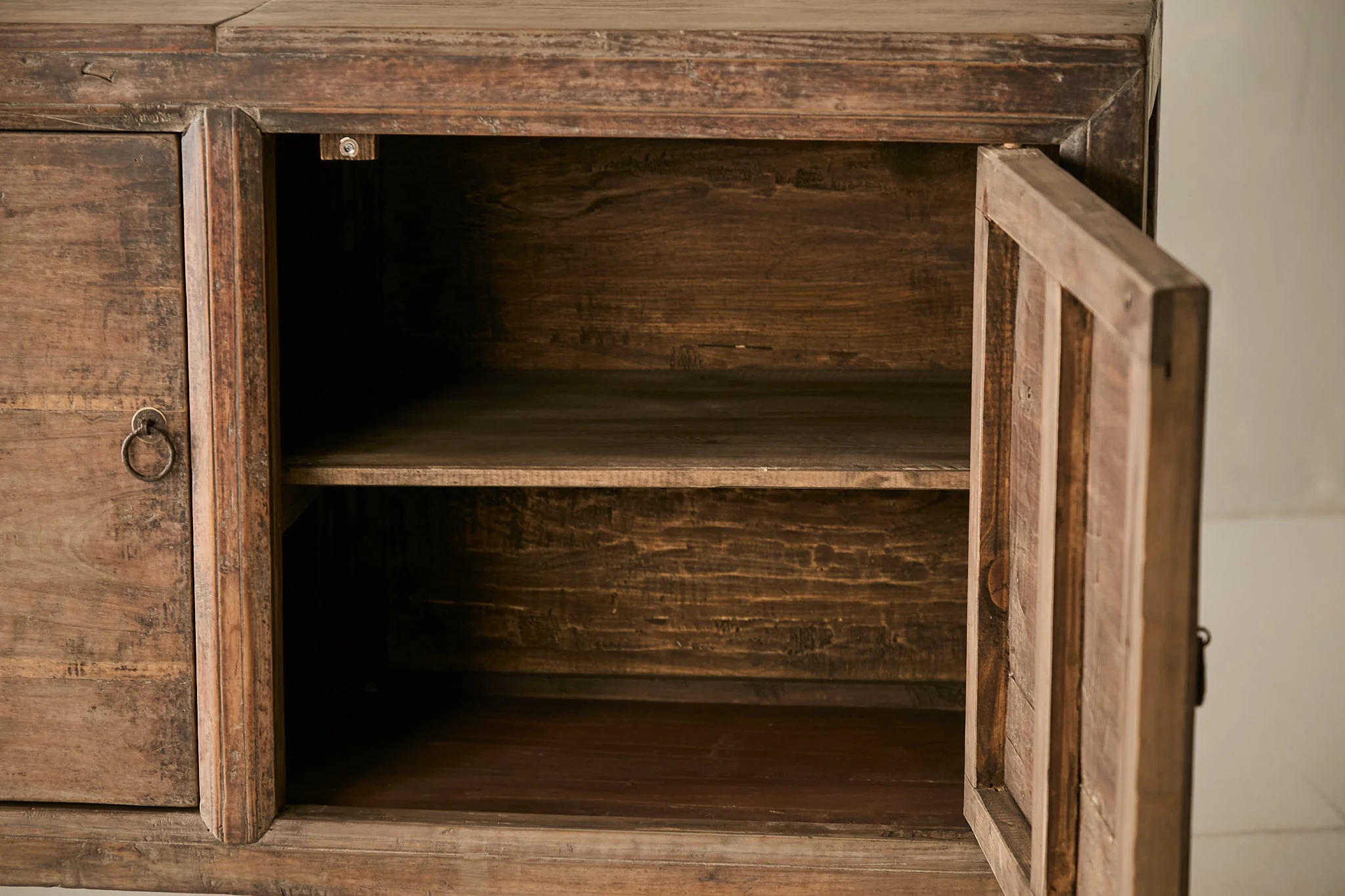 Vintage Walnut 3-Door Sideboard - Circa 1875 No. M42 - Image 7