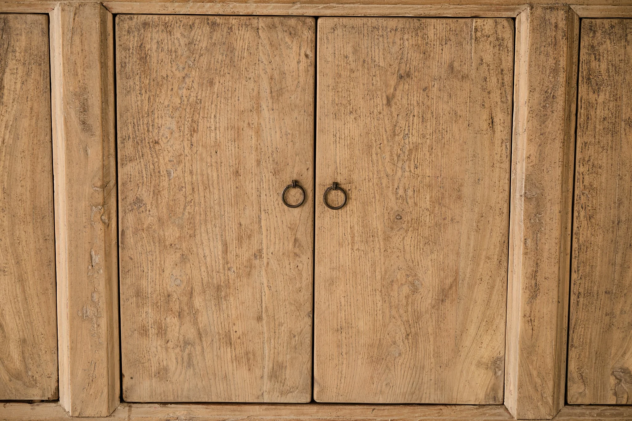 Vintage Elm 6-Door Sideboard - Circa 1875 No. M49 - Image 2