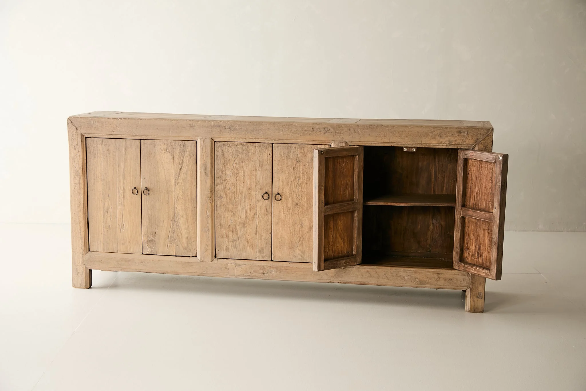 Vintage Elm 6-Door Sideboard - Circa 1875 No. M49 - Image 6