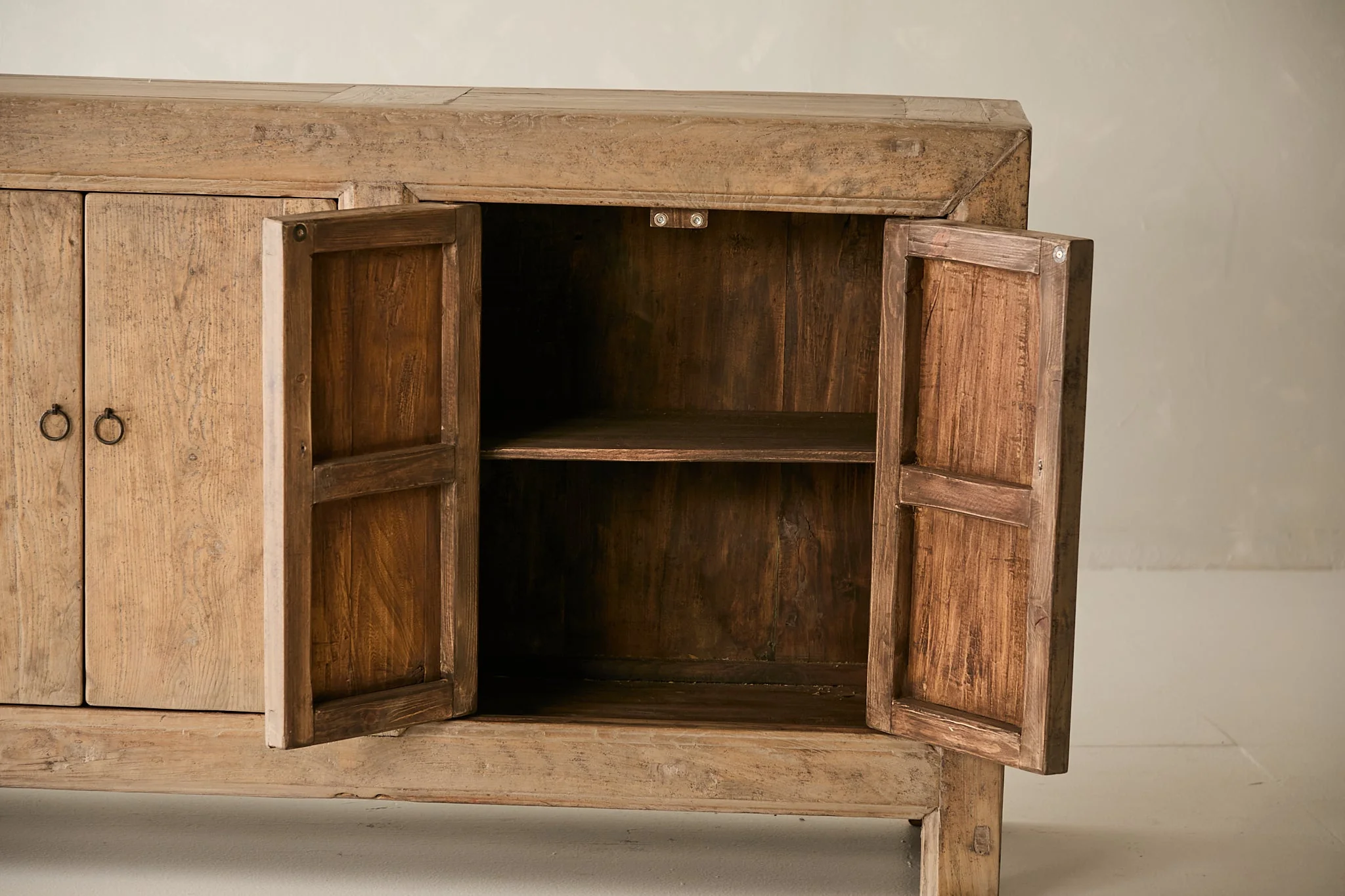 Vintage Elm 6-Door Sideboard - Circa 1875 No. M49 - Image 7