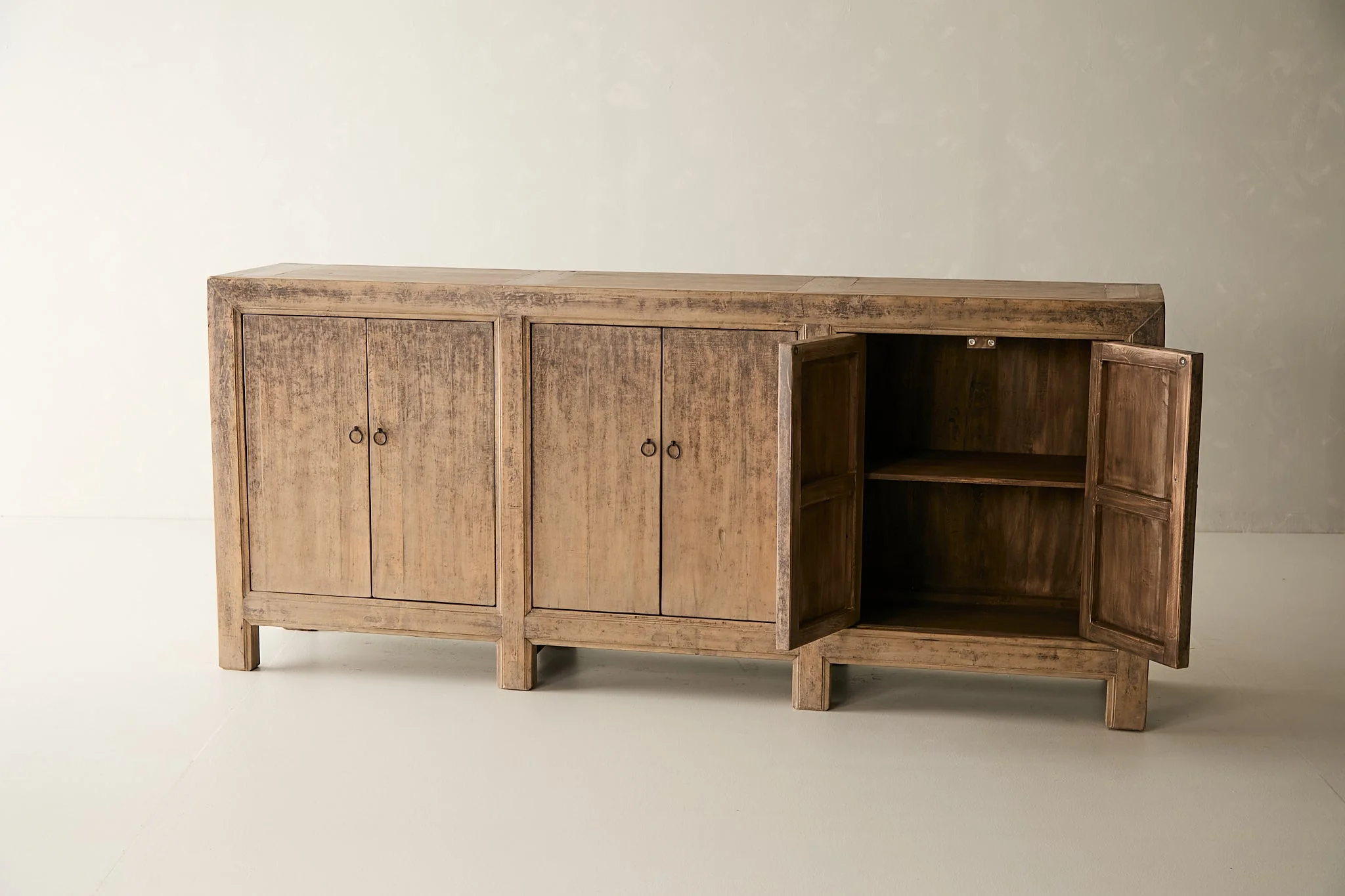 Vintage Elm 6-Door Sideboard - Circa 1875 No. M52 - Image 6