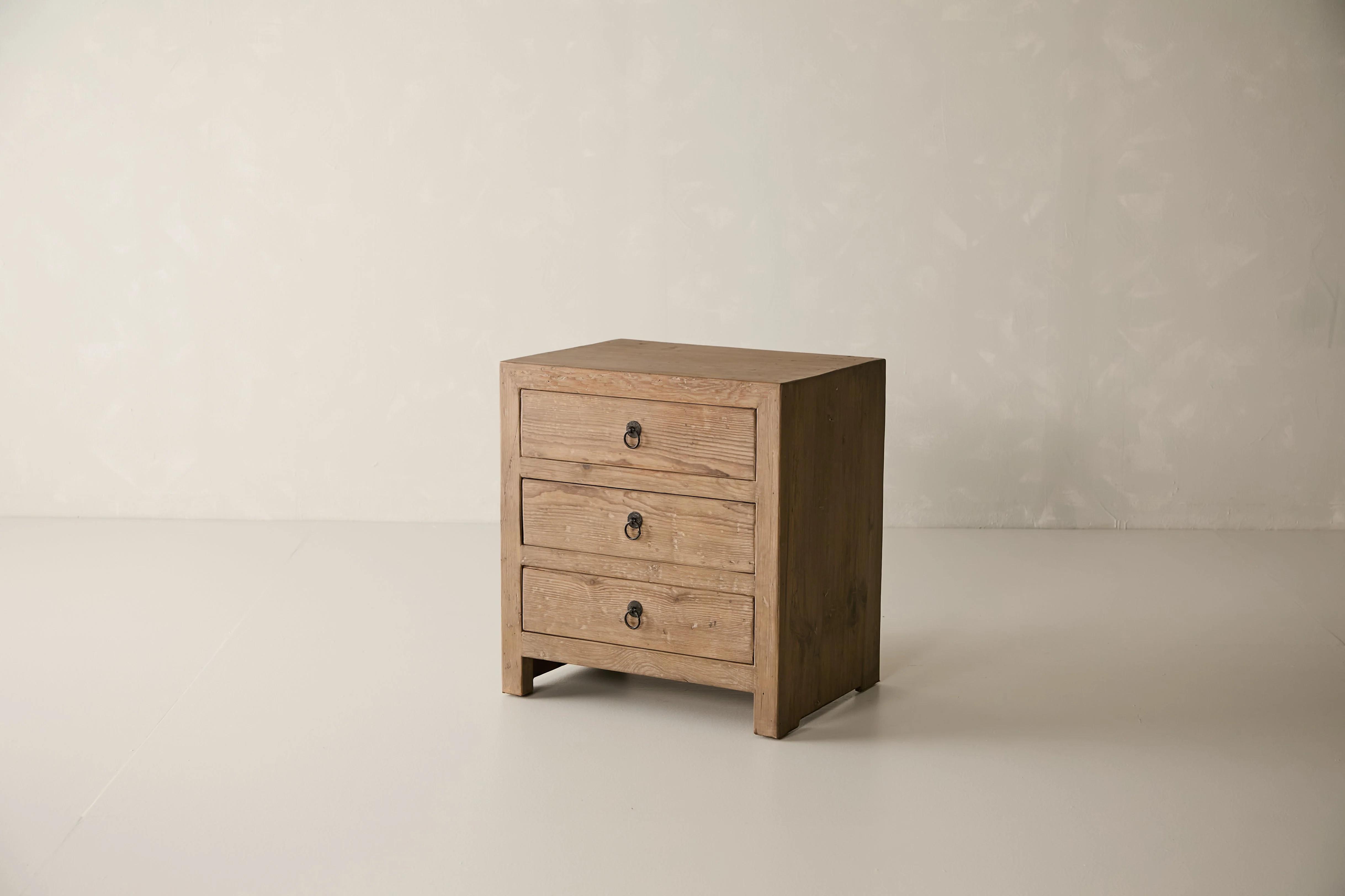 Trio Nightstand - Aged Brown - Image 3