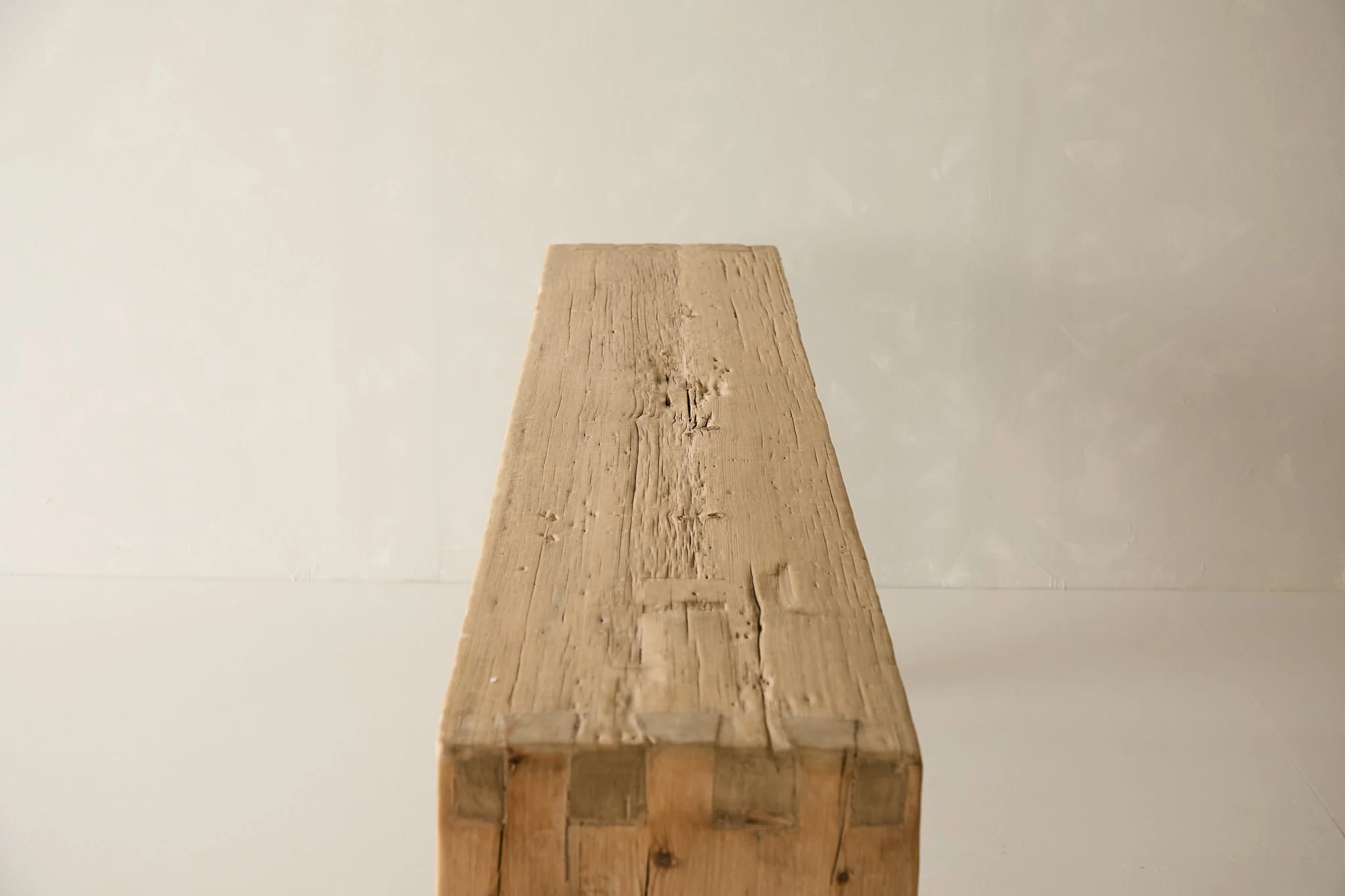 Reclaimed Pine Waterfall Console - Image 5