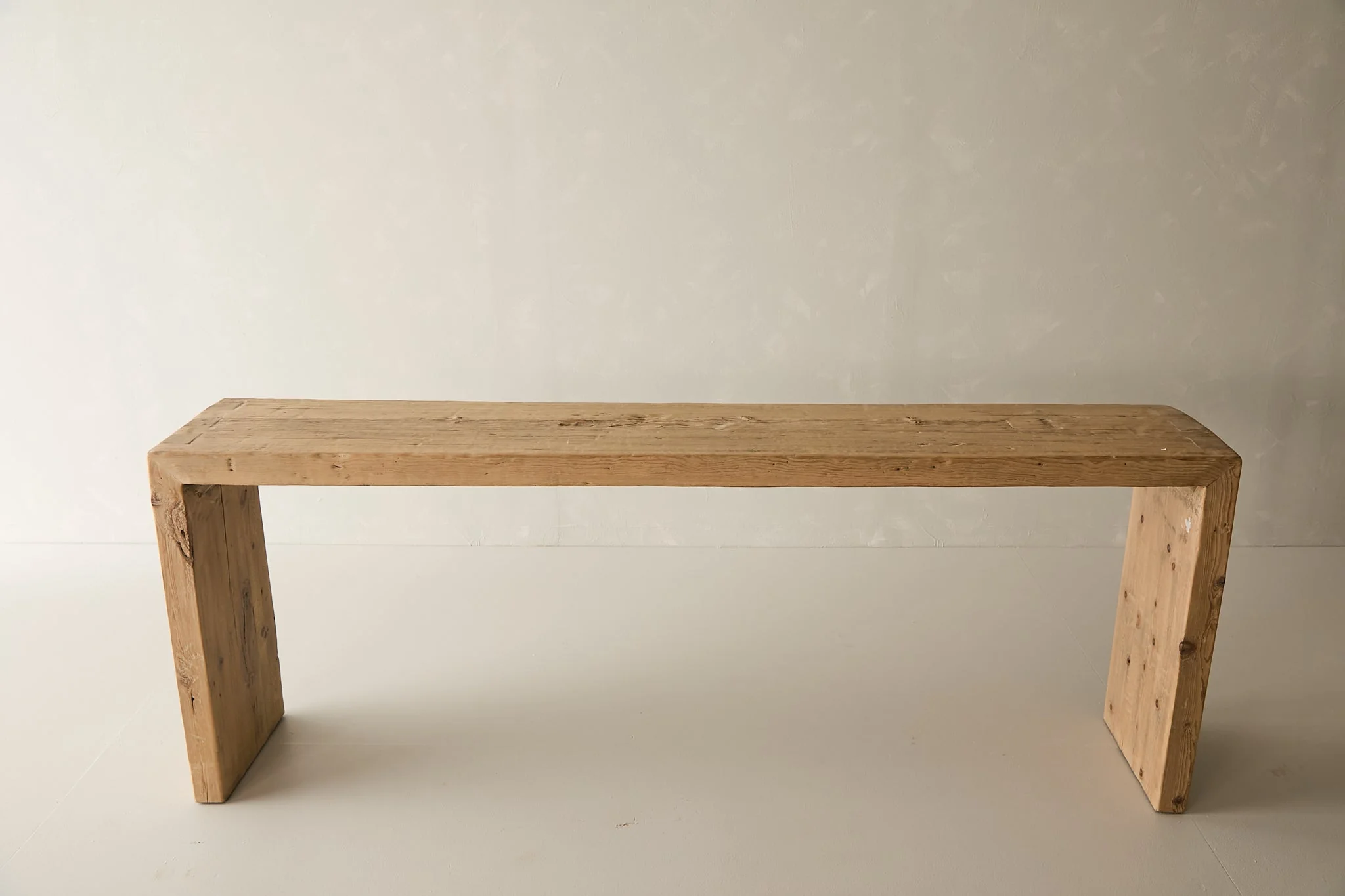 Reclaimed Pine Waterfall Console - Image 6