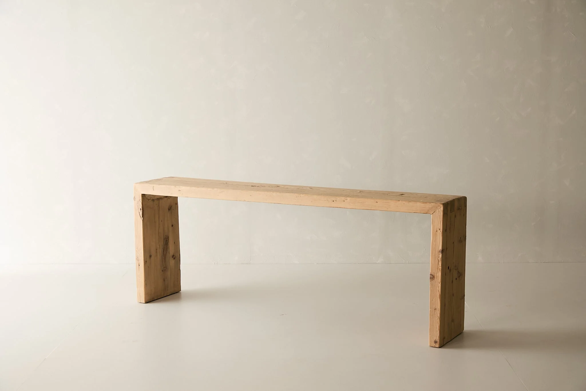 Reclaimed Pine Waterfall Console - Image 7