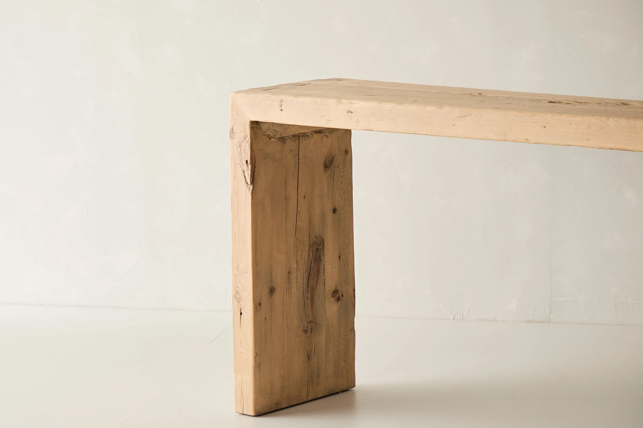 Reclaimed Pine Waterfall Console - Image 8