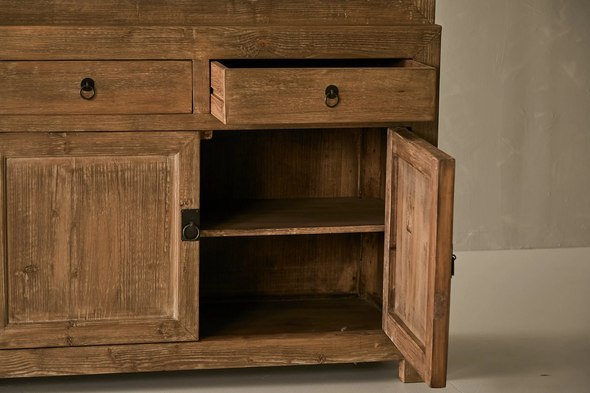 Reeves Cabinet - Aged Brown - Image 5