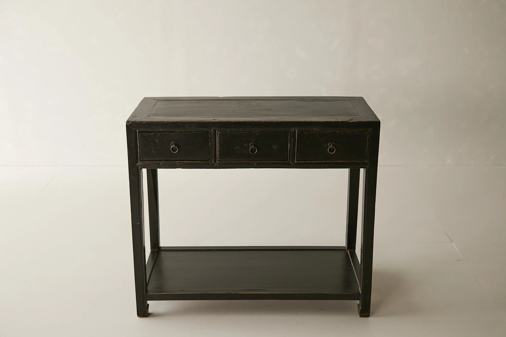 Monterey 3-Drawer Console - Aged Black - Image 3