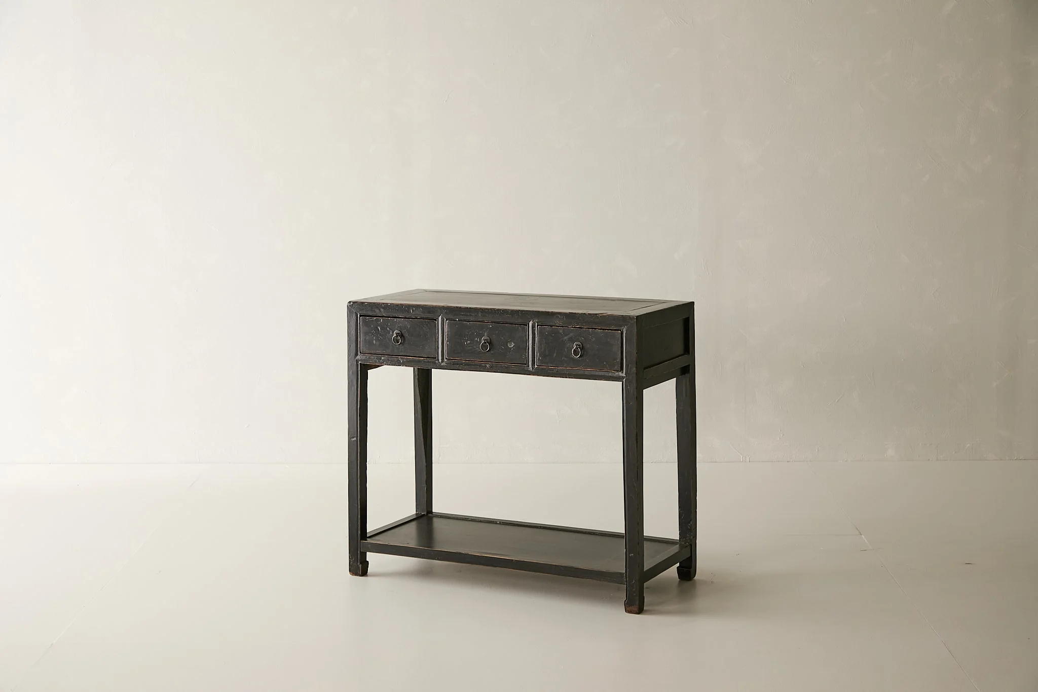 Monterey 3-Drawer Console - Aged Black - Image 4