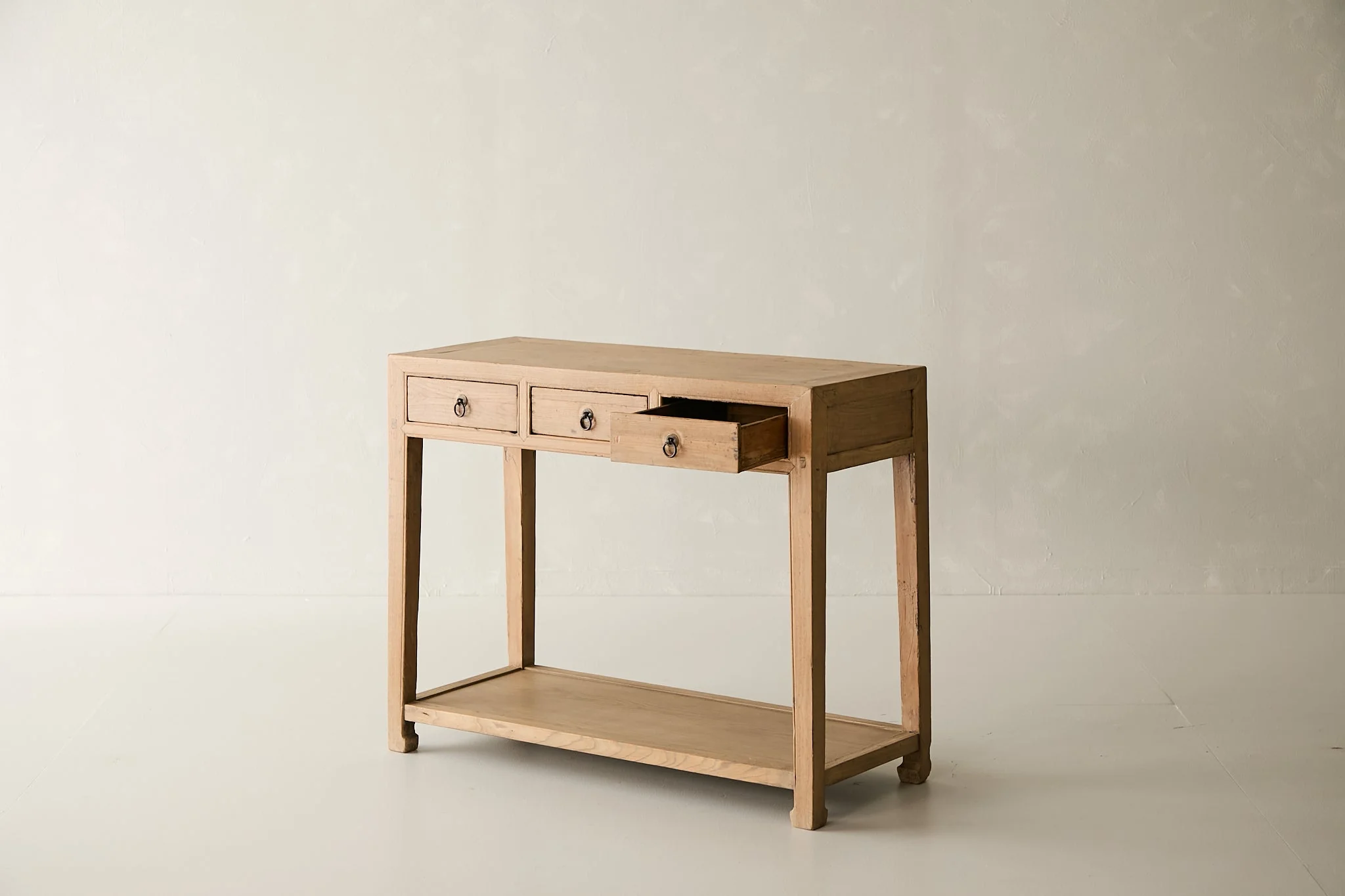Monterey 3-Drawer Console - Natural - Image 6