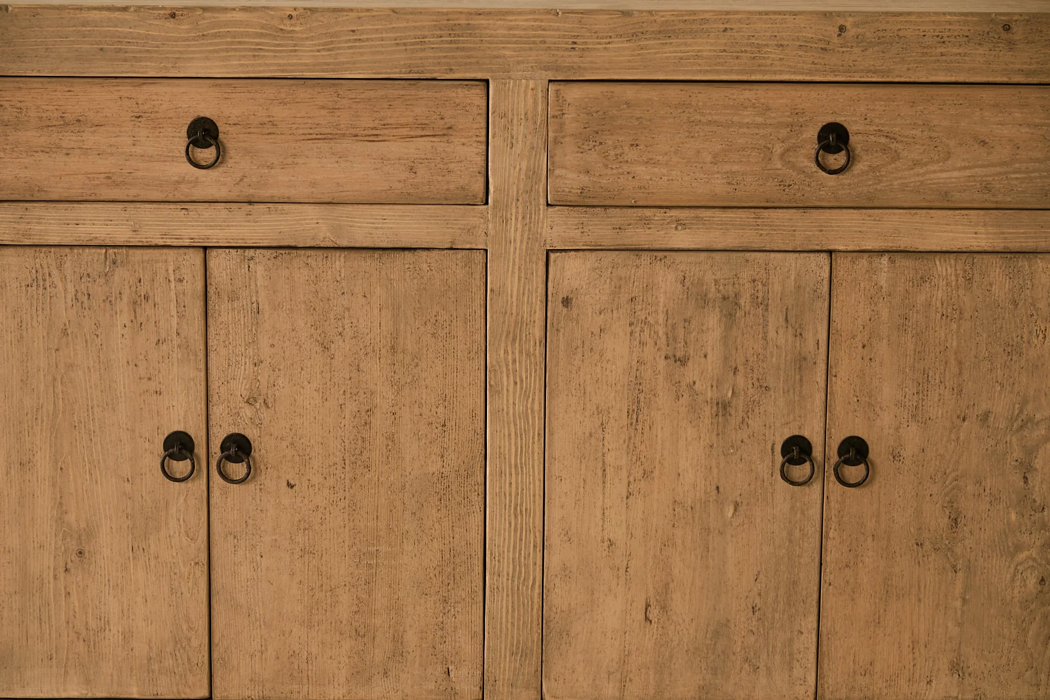 Charlotte 4-Door Sideboard - Natural - Image 2