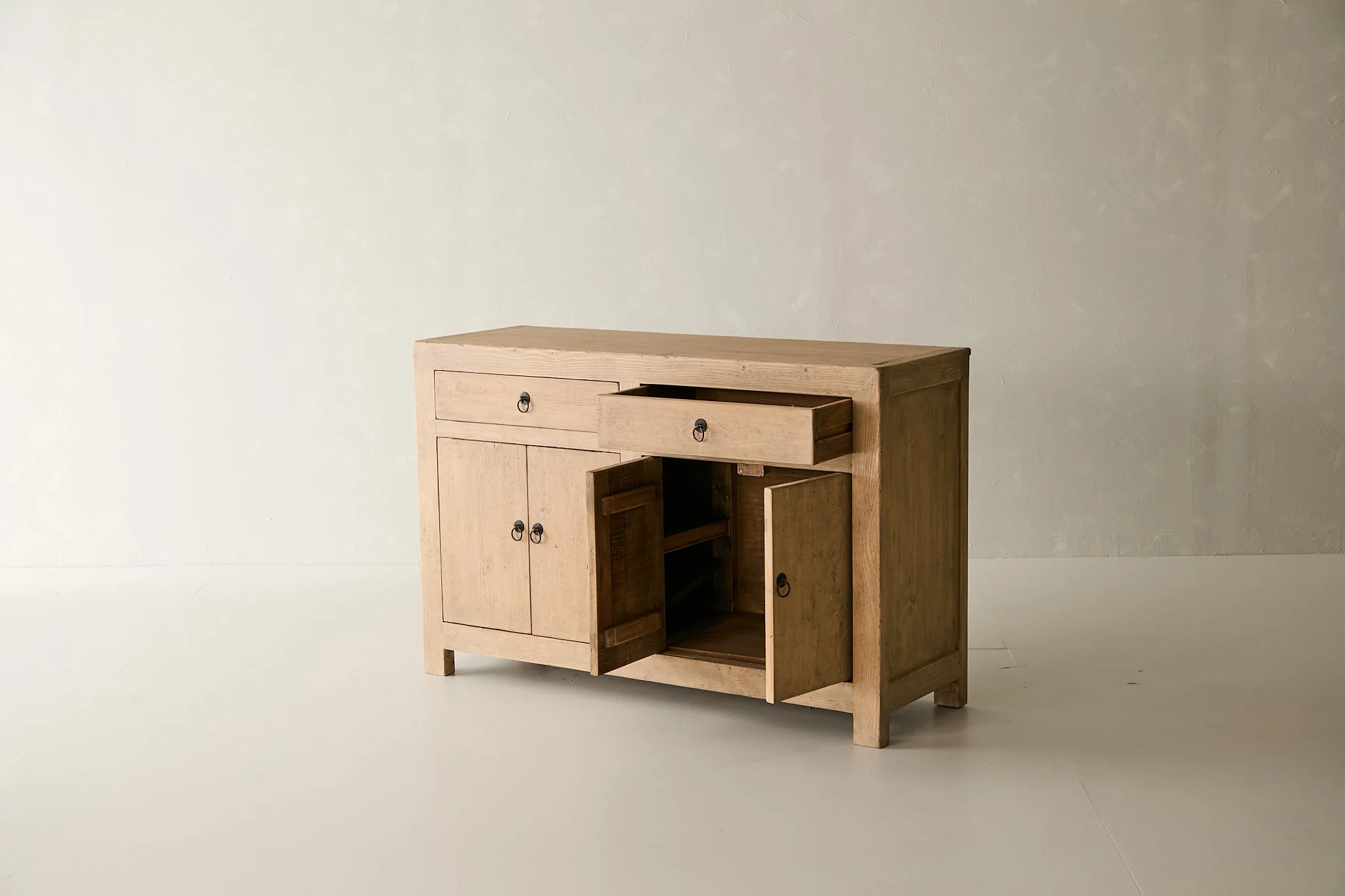 Charlotte 4-Door Sideboard - Natural - Image 6