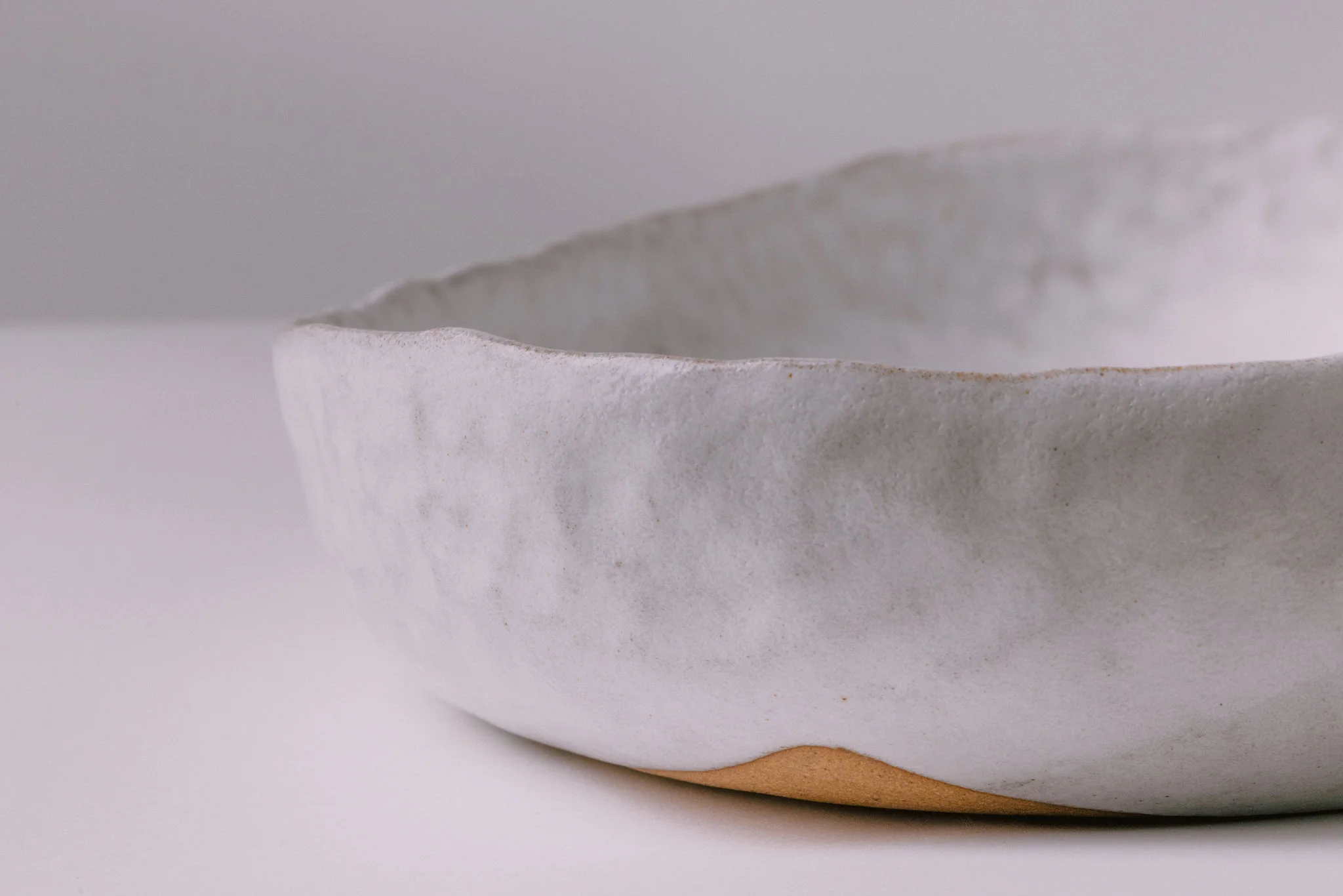 Hand Molded Oval Serving Platter - Image 3