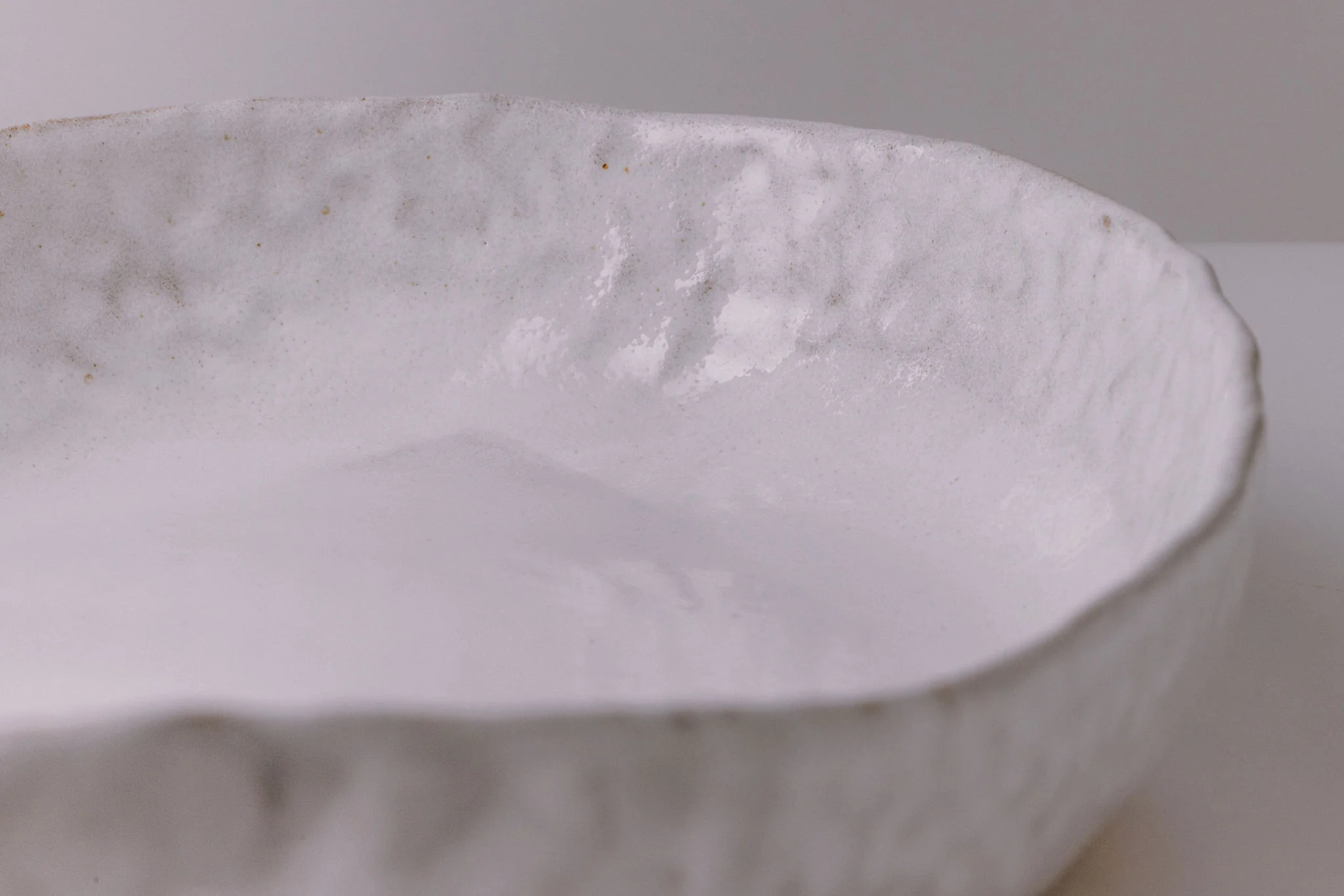 Hand Molded Oval Serving Platter - Image 4