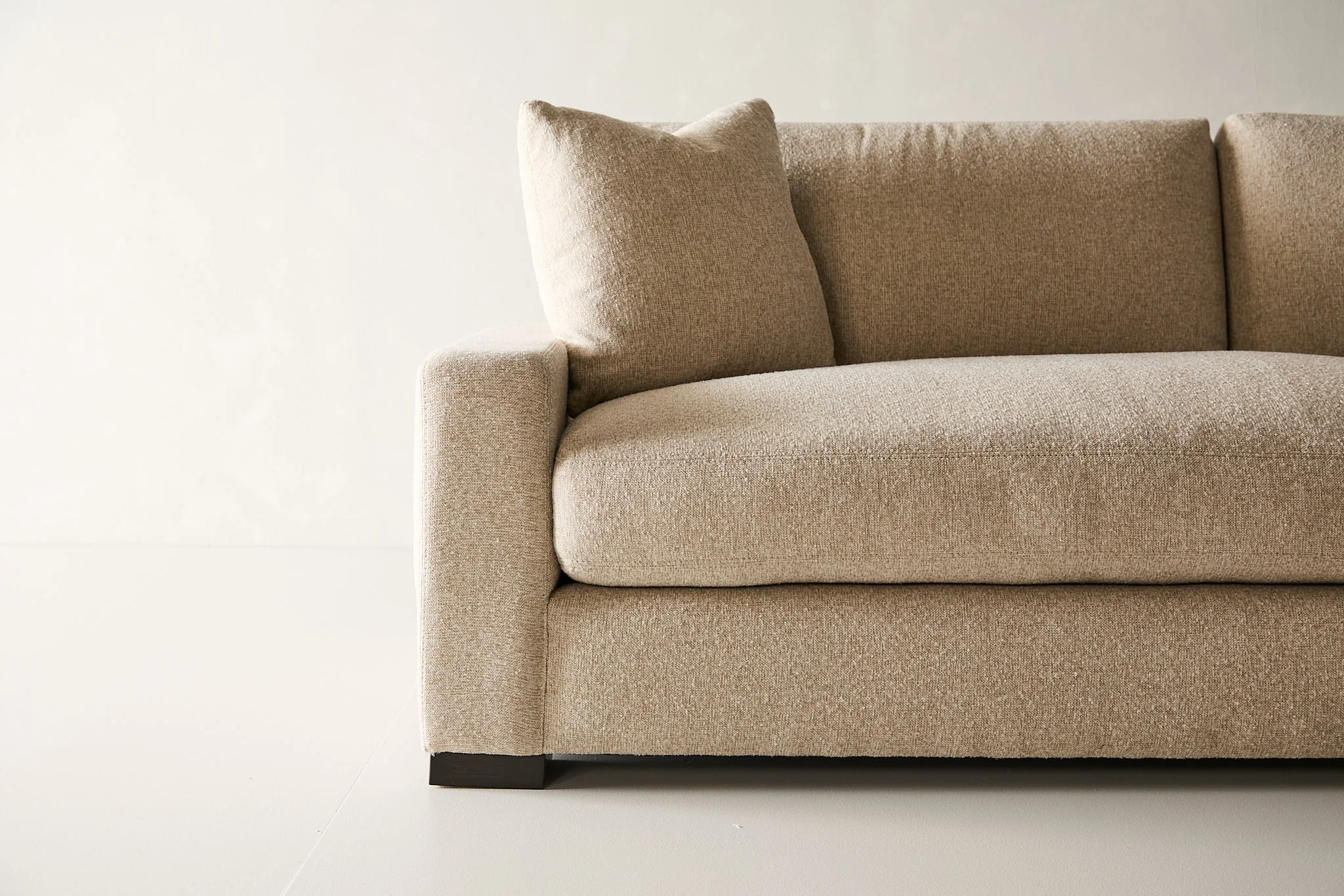 Laguna Sofa - Southpaw Fabric in Oatmeal - Image 6