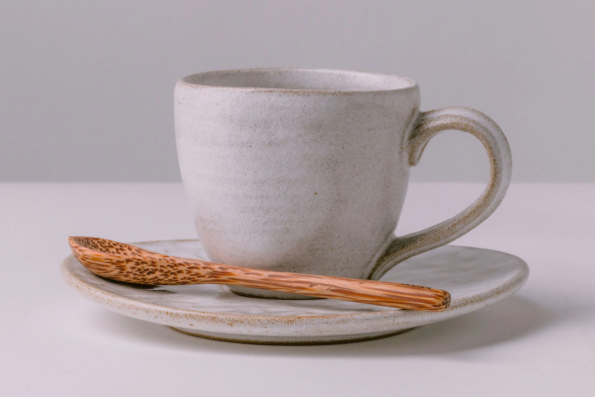 Oval Teacup and Saucer - Image 4