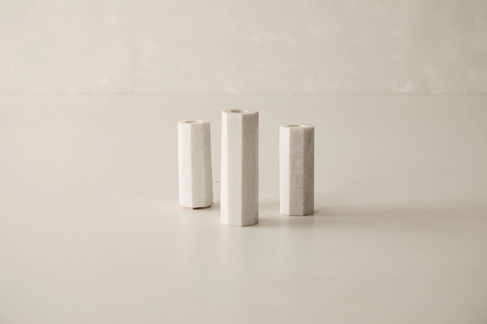 Marble Candle Stand S/3 - Image 3